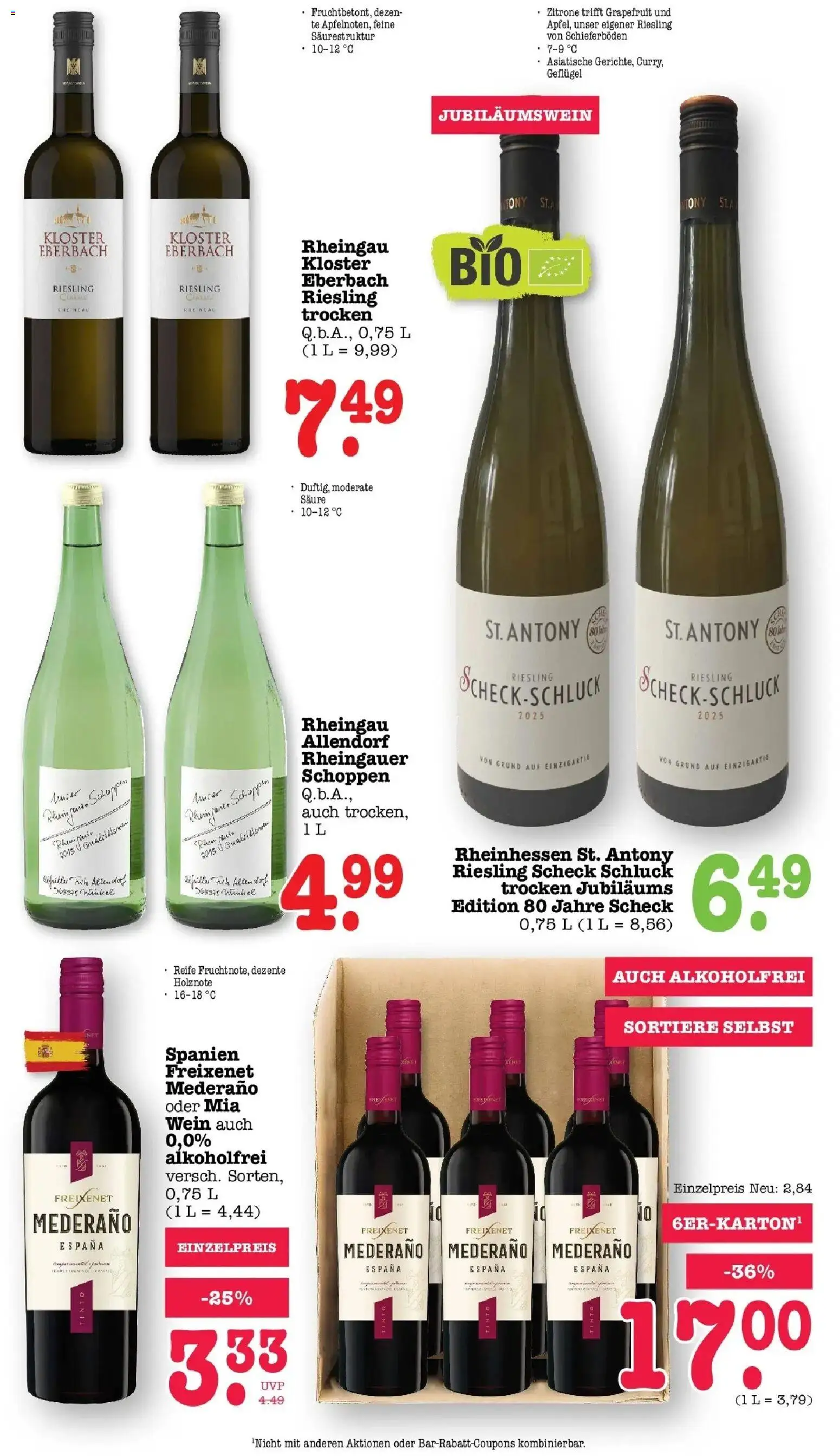E center Prospekt Mainz-Weisenau (ab 26.10.2026) zum Blättern | Seite: 48 | Produkte: Freixenet, Grapefruit, Zitrone, Wein