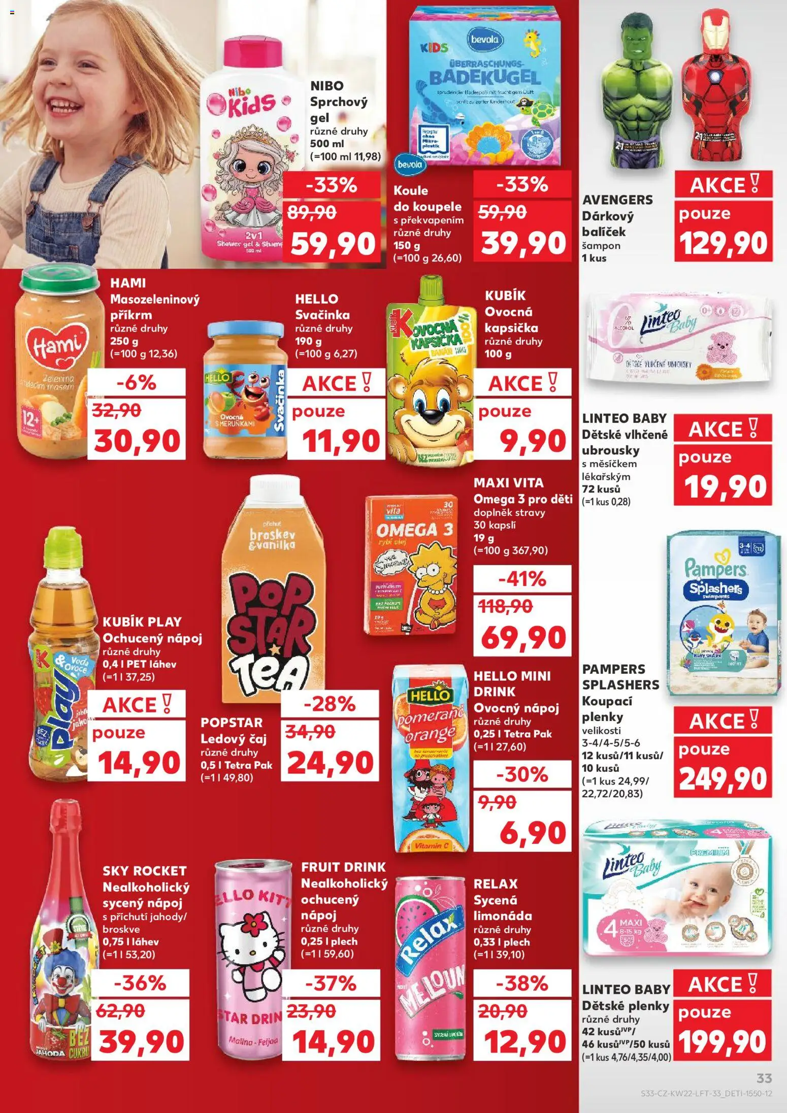 Kaufland leták - Brno od 27.05.2026 | Strana: 33 | Produkty: Vitamin c, Čaj, Plech, Hami