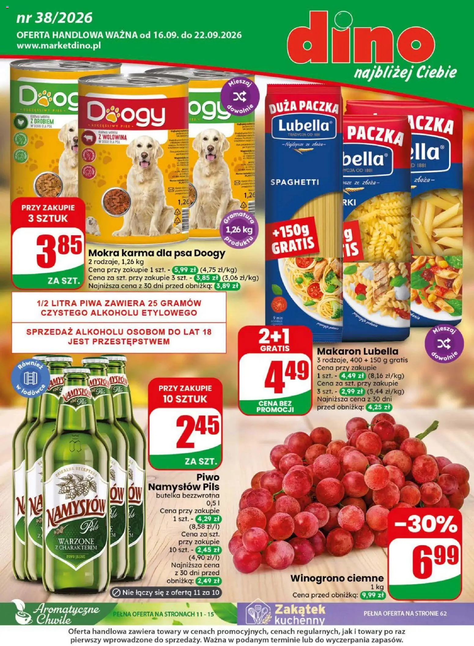 Dino gazetka od 16.09.2026 | Strona: 1