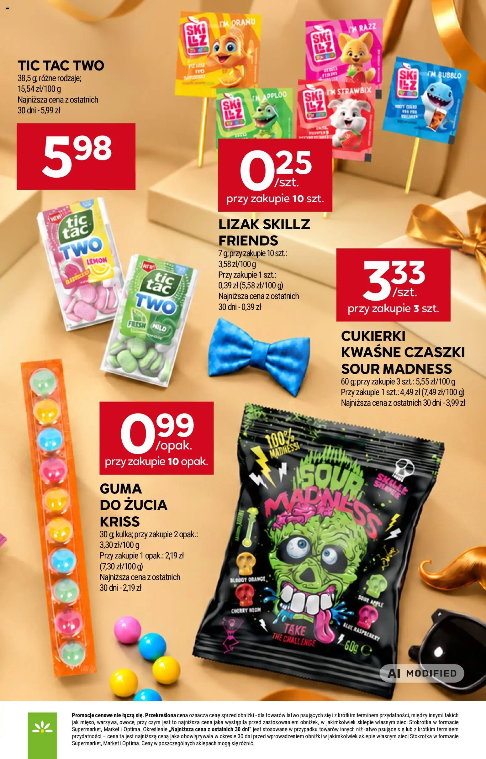 Stokrotka gazetka - Market od 24.09.2026 | Strona: 9 | Produkty: Stokrotka, Guma do żucia, Cukierki