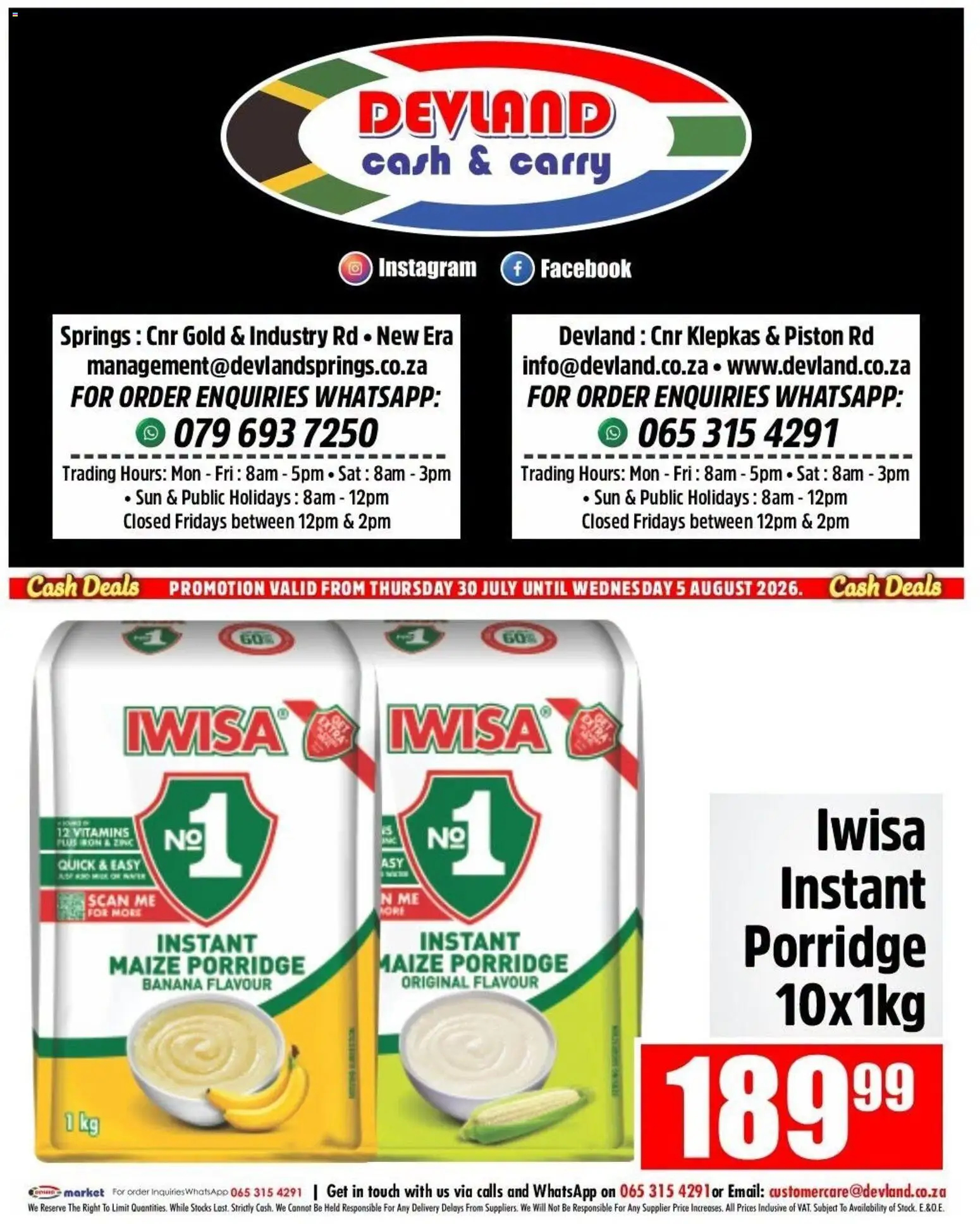 New Devland catalogue – valid from 30/07/2026 | Page: 8 | Products: Vitamins