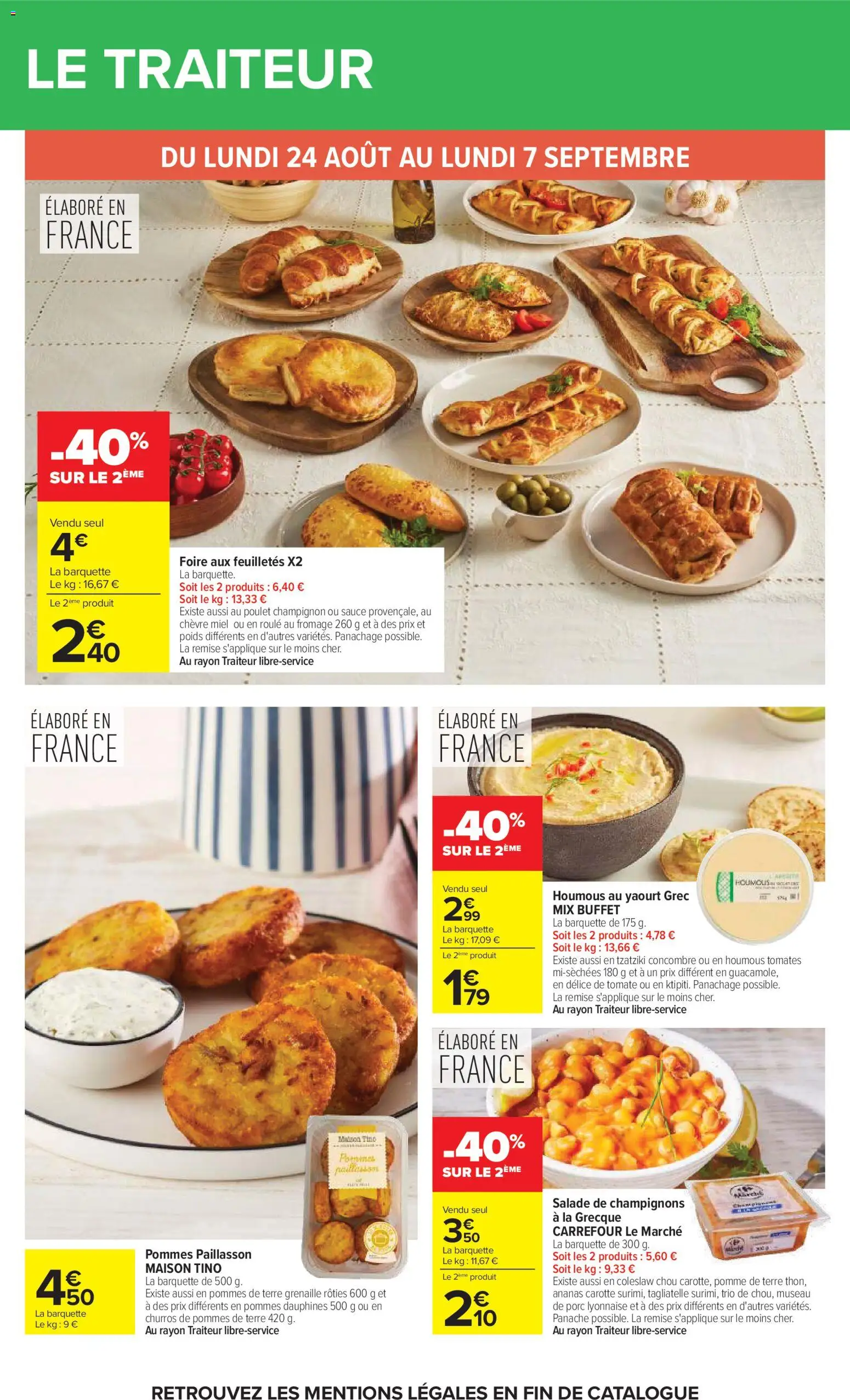 {H1} | Page: 30 | Produits: Champignons, Houmous, Carotte, Pommes de terre