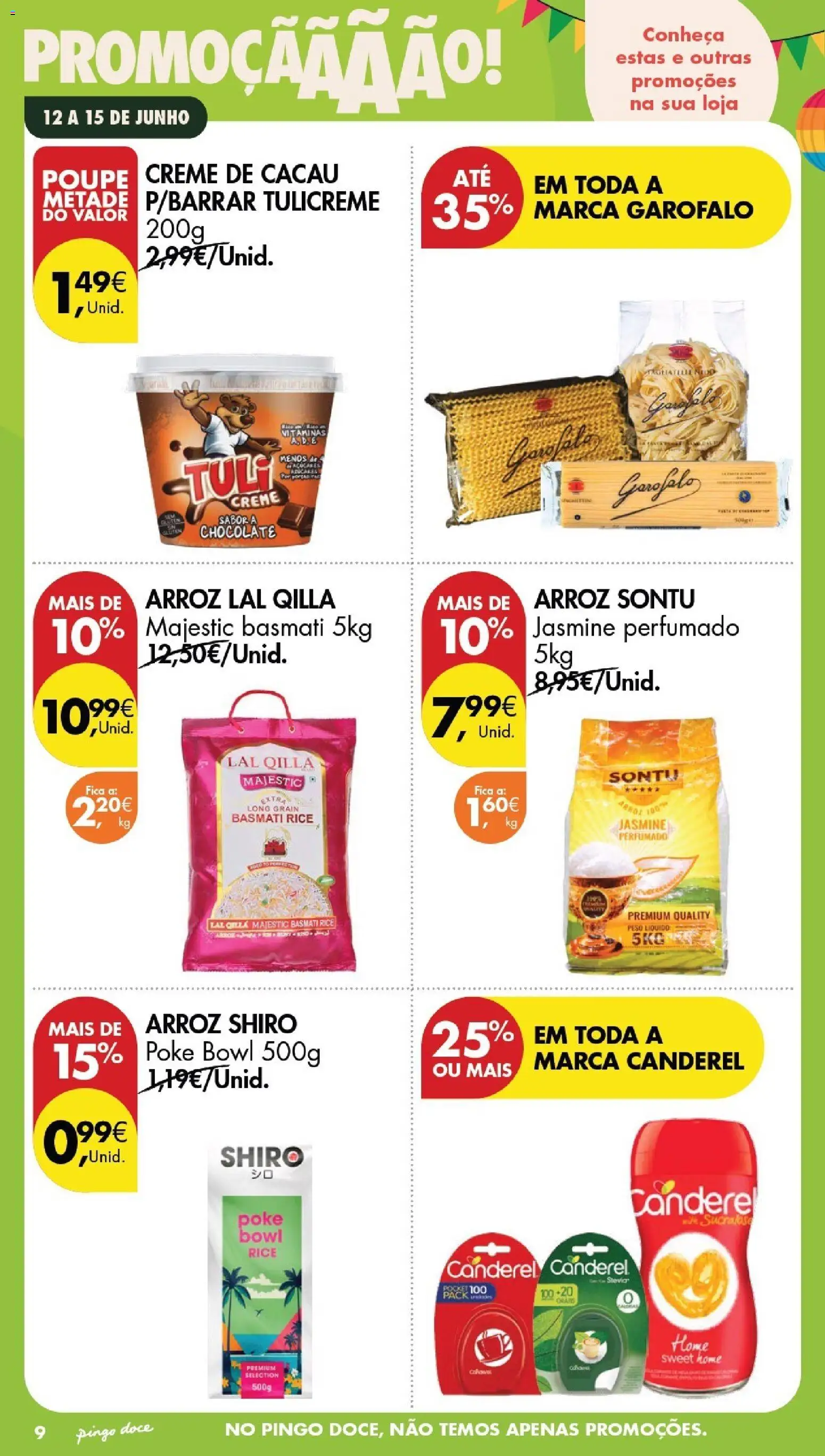 Pingo Doce Poupe este Fim de Semana │ válido de 12.06.2026 | Página: 8 | Produtos: Arroz basmati, Chocolate, Arroz, Creme