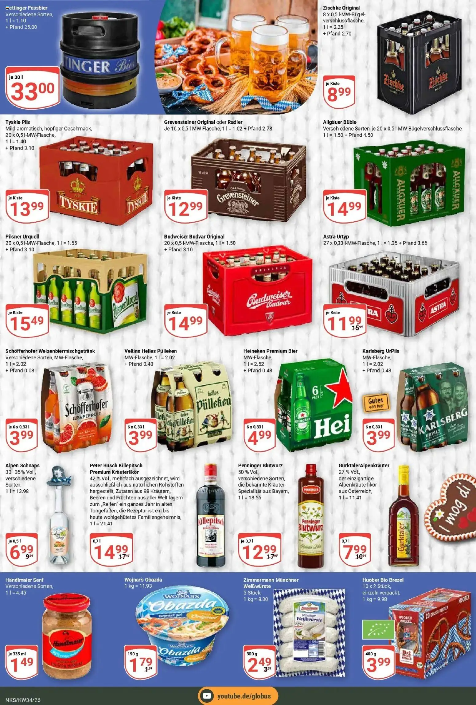 Globus Prospekt Neunkirchen (ab 17.08.2026) » Angebote online | Seite: 5 | Produkte: Pils, Astra, Grapefruit, Radler
