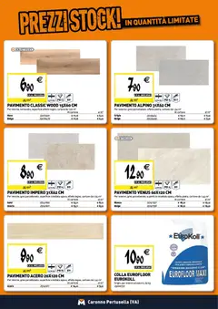 Anteprima del volantino Tecnomat catalogo valido a partire dal 27/08/2026 | Pagina: 12 | Prodotti: Pavimento, Colla
