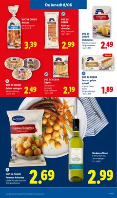 Anteprima del volantino Lidl volantino valido a partire dal 04.06.2026 | Pagina: 43 | Prodotti: Cioccolato, Patate, Burro, Bottiglia