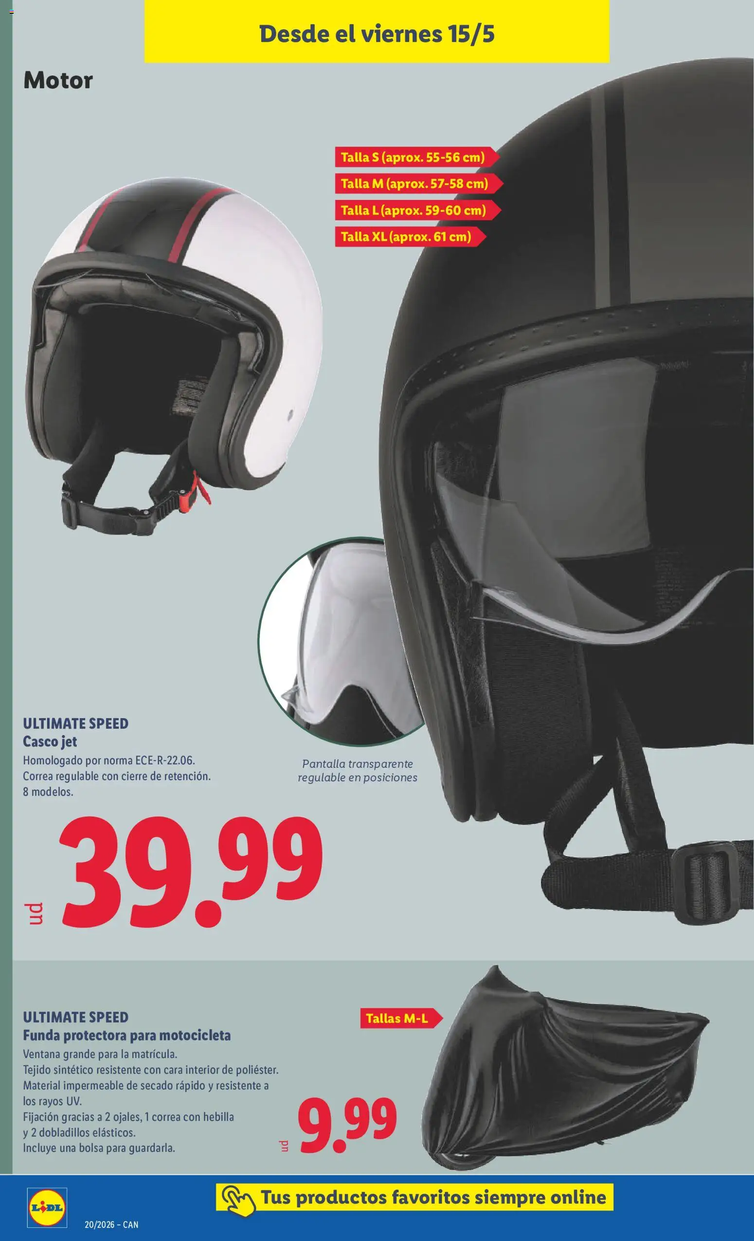 Lidl folleto de bazar │ válido desde el 11.05.2026 | Página: 26 | Productos: Funda, Bolsa