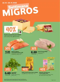 Migros aktionen IT ab 22.10.2026 gültig