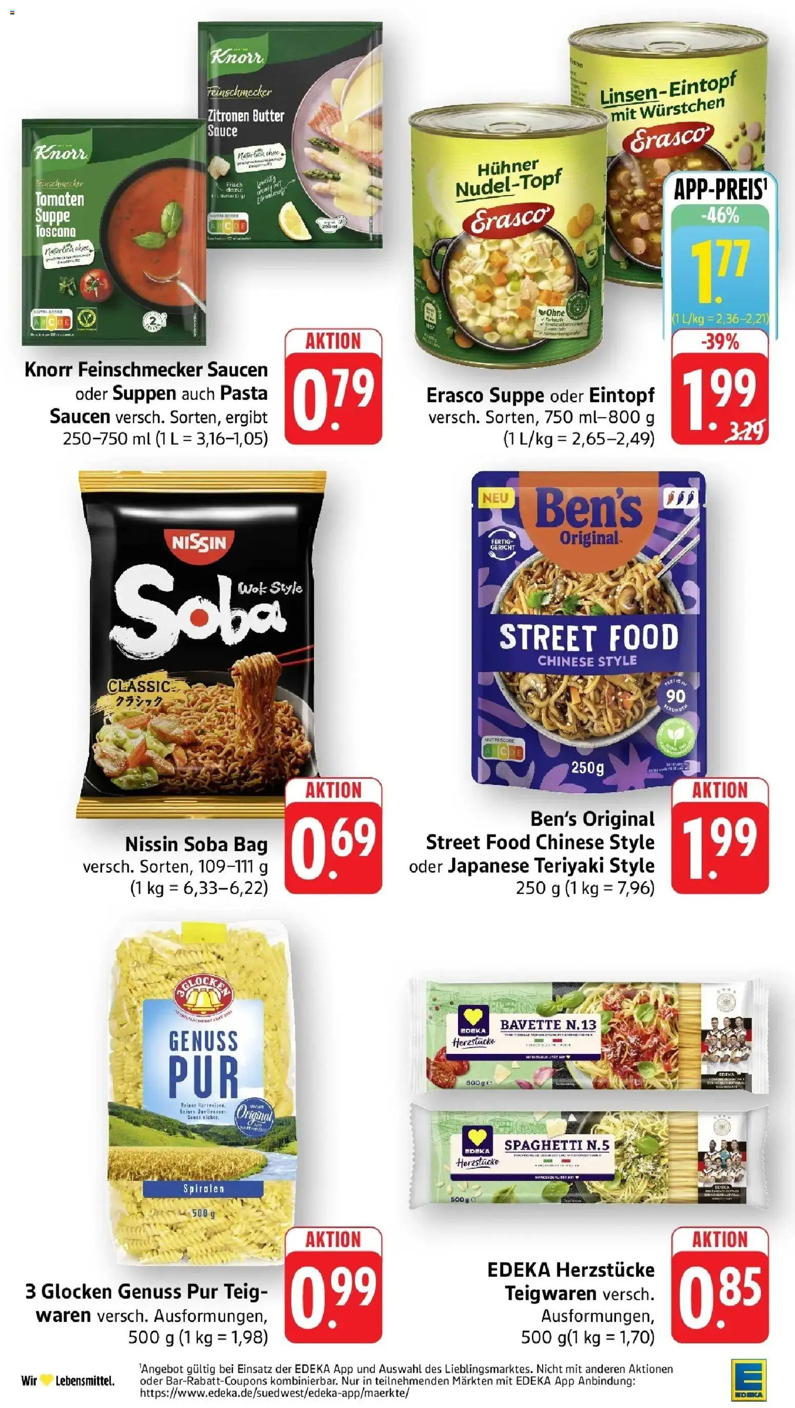 Edeka Prospekt Dettingen (ab 10.08.2026) » Angebote Online | Seite: 22 | Produkte: Butter, Tomaten, Wok, Zitronen