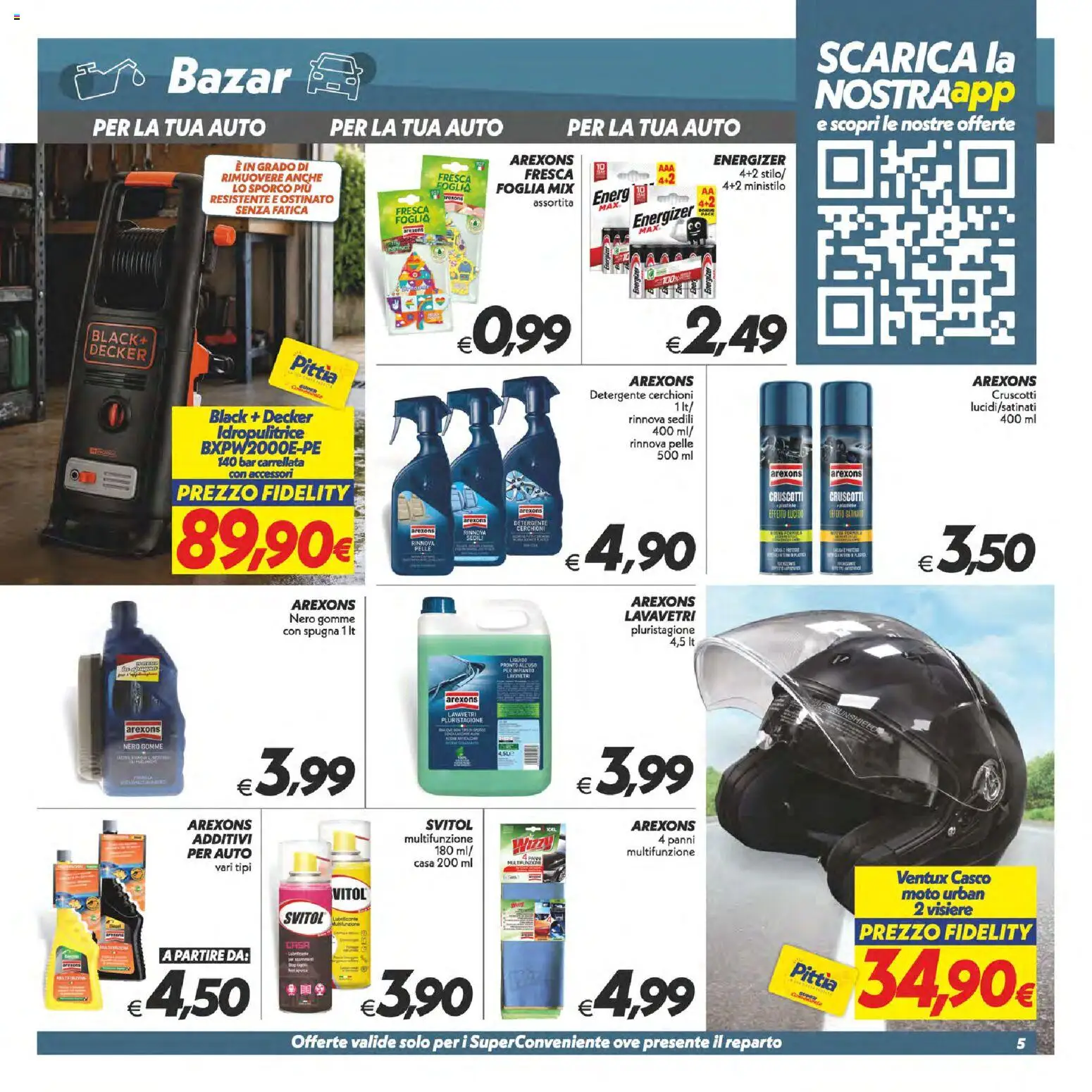Volantino SuperConveniente del 02/07/2026 | Pagina: 46 | Prodotti: Spugna, Detergente, Idropulitrice