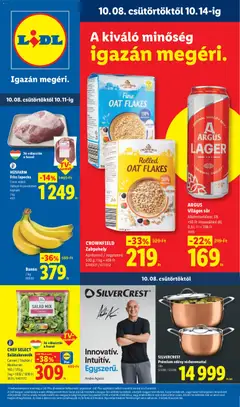 Lidl akciós újság - amely érvényes a következő dátumtól: 2026.10.08.