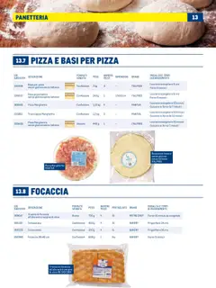 Anteprima del volantino Trancio di focaccia all'olio extra vergine di oliva, Busta 720 g valido a partire dal 30.06.2025 | Pagina: 92