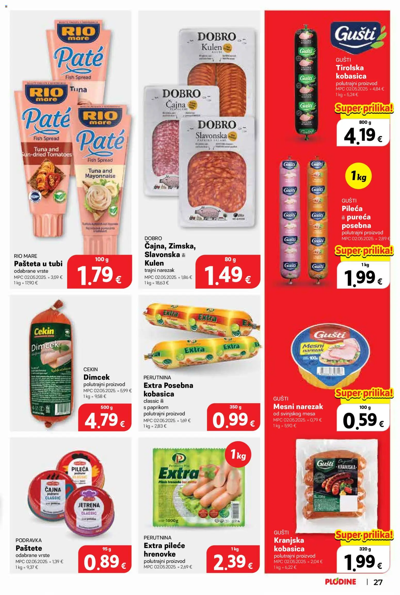 Plodine katalog | vrijedi od 29.07.2026 | Stranica: 27