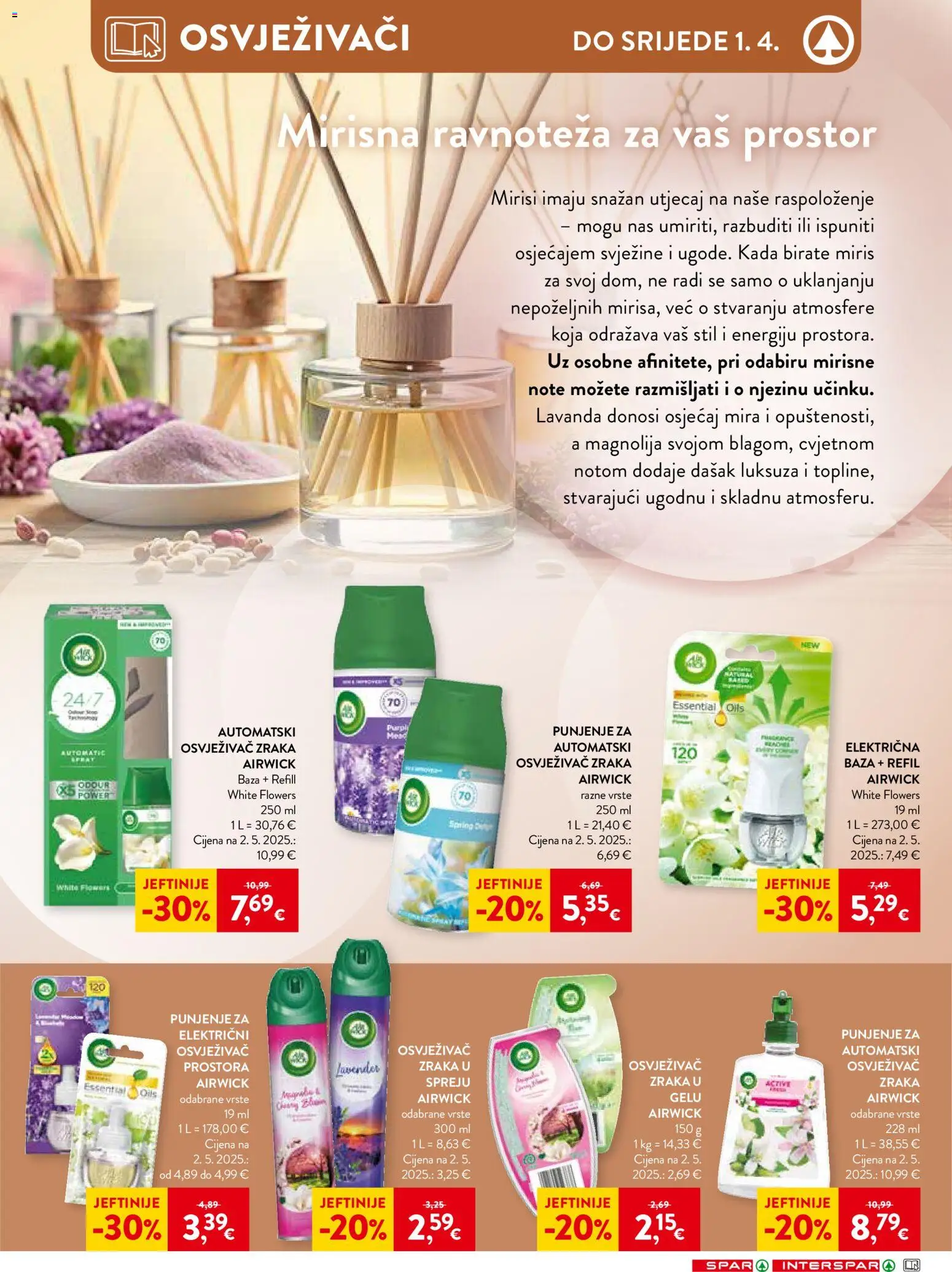 Interspar katalog | vrijedi od 12.03.2026 | Stranica: 18 | Proizvodi: Miris