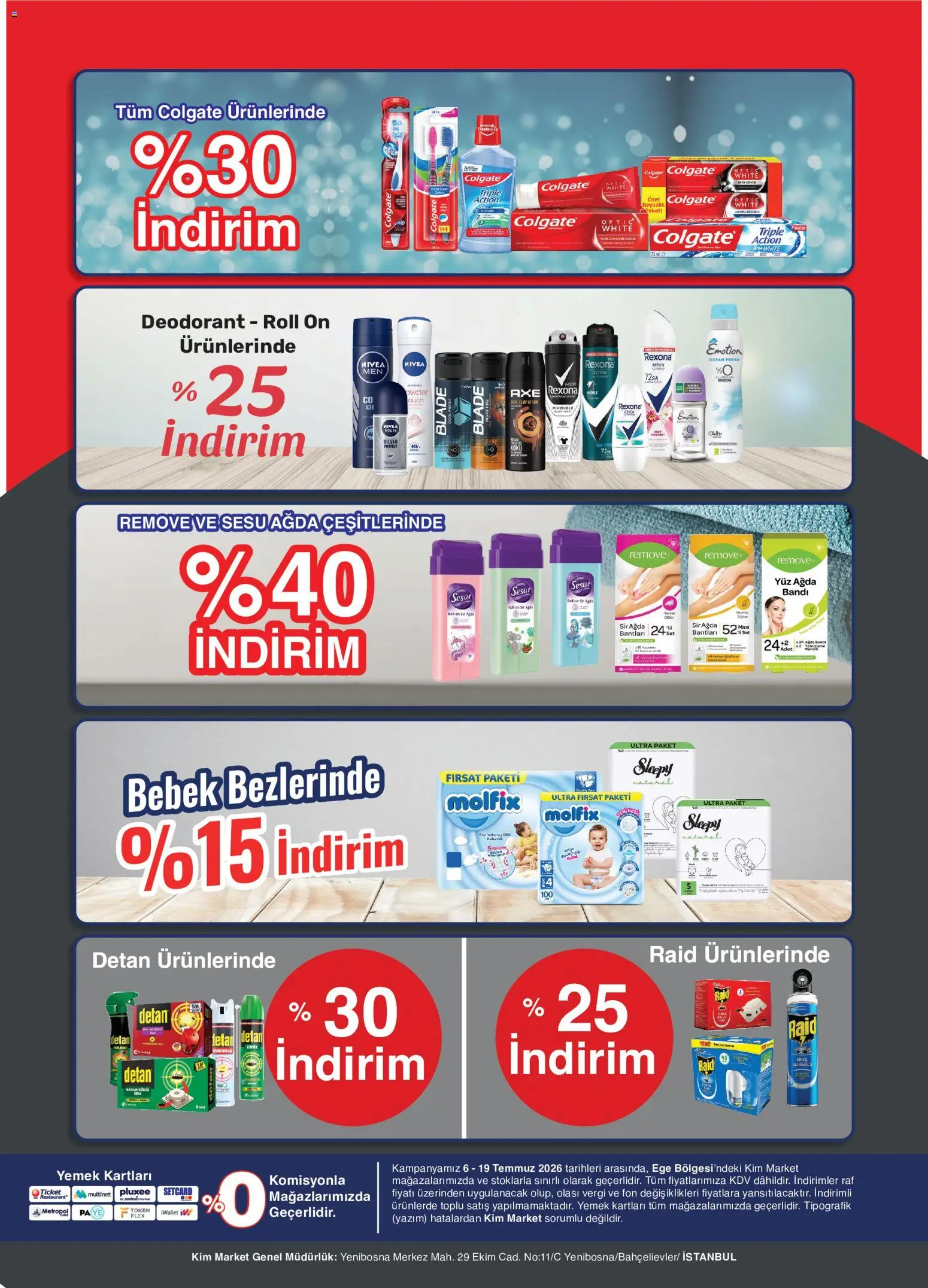 Kim Market Katalog - 06 Temmuz 2026 tarihinden itibaren geçerlidir | Sayfa: 8 | Ürünler: Raf, Deodorant