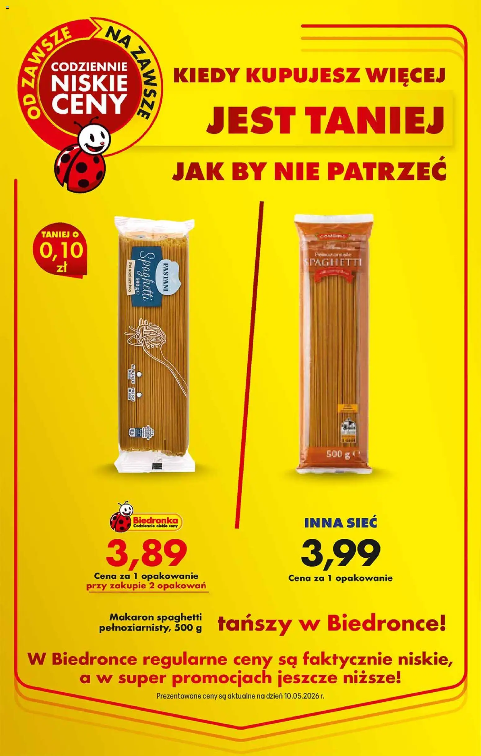 Biedronka gazetka - Gdy kupujesz więcej, jest taniej oferta od 11.05.2026 | Strona: 6