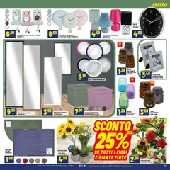 Anteprima del volantino RisparmioCasa volantino valido a partire dal 27/06/2026 | Pagina: 15 | Prodotti: Orologio, Contenitore, Zerbino, Decorazioni