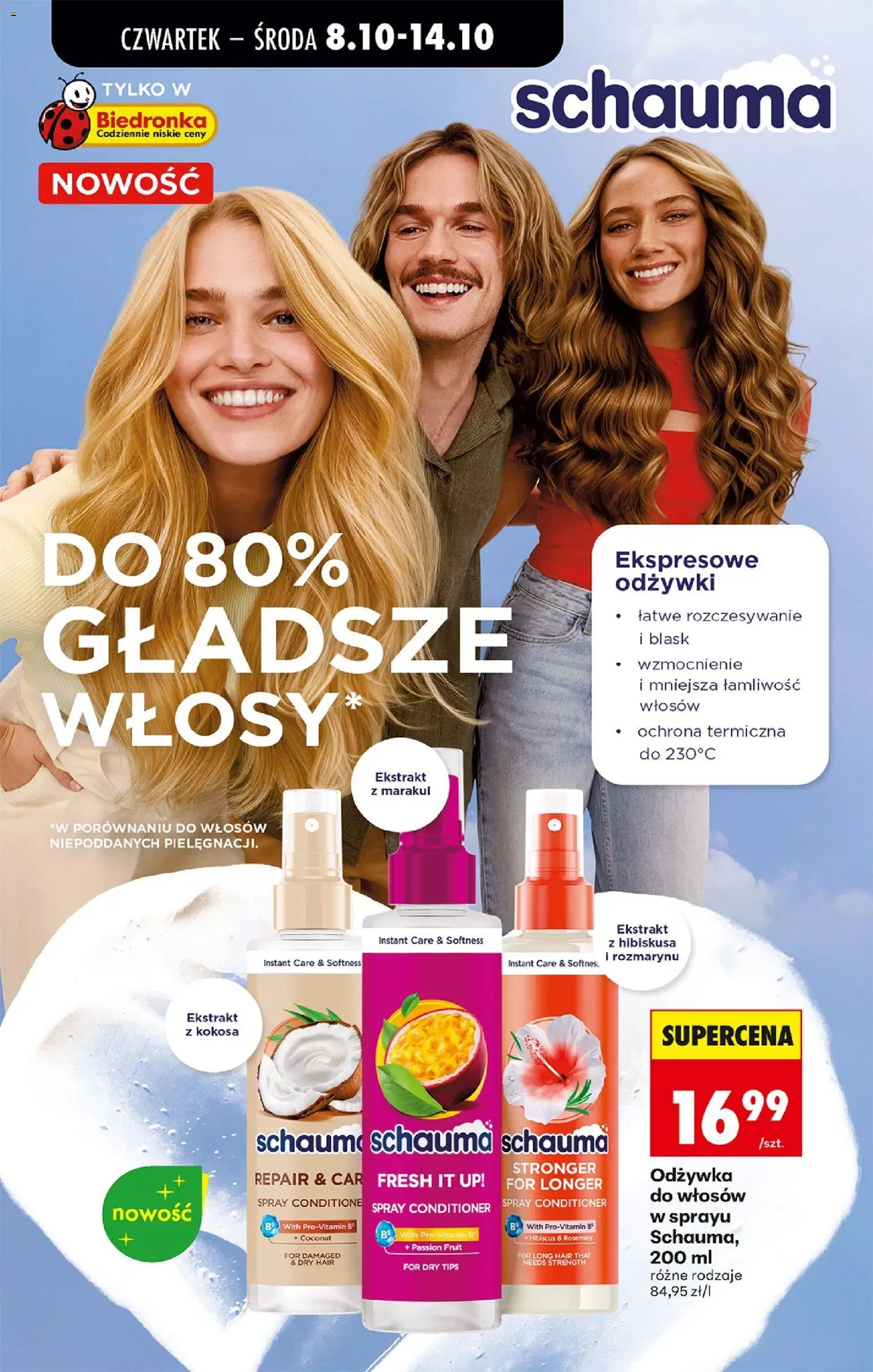 Biedronka Polsko leták - Codziennie niskie ceny od 08.10.2026 | Strana: 82 | Produkty: Nápoje, Karty