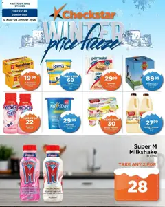 Check Star specials catalogue – valid from 12/08/2026 | Page: 1 | Products: Yoghurt, Milk, Bread, Peach