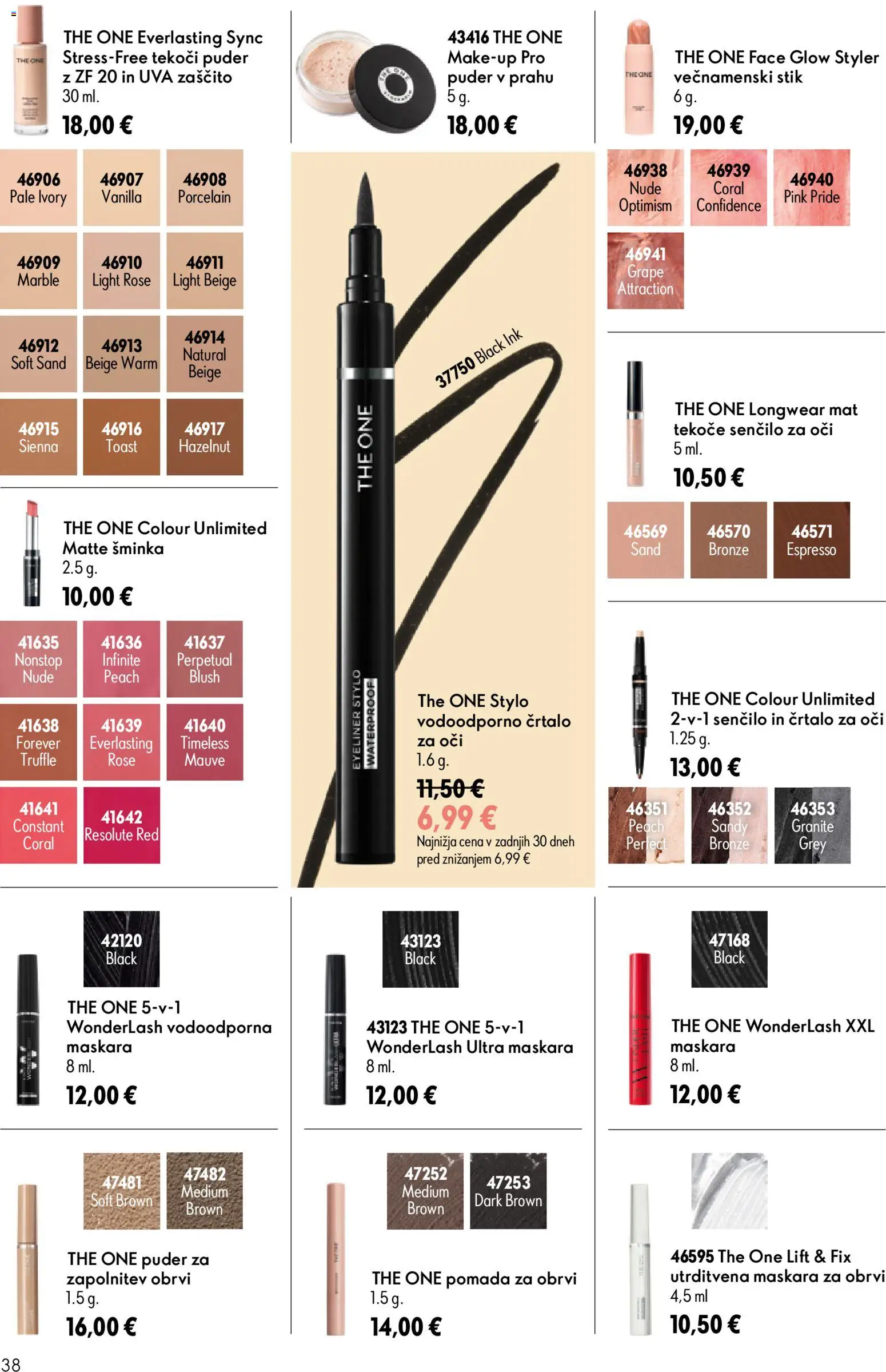 Novi Oriflame katalog ponudbe – veljaven od 15.07.2026 | Stran: 38