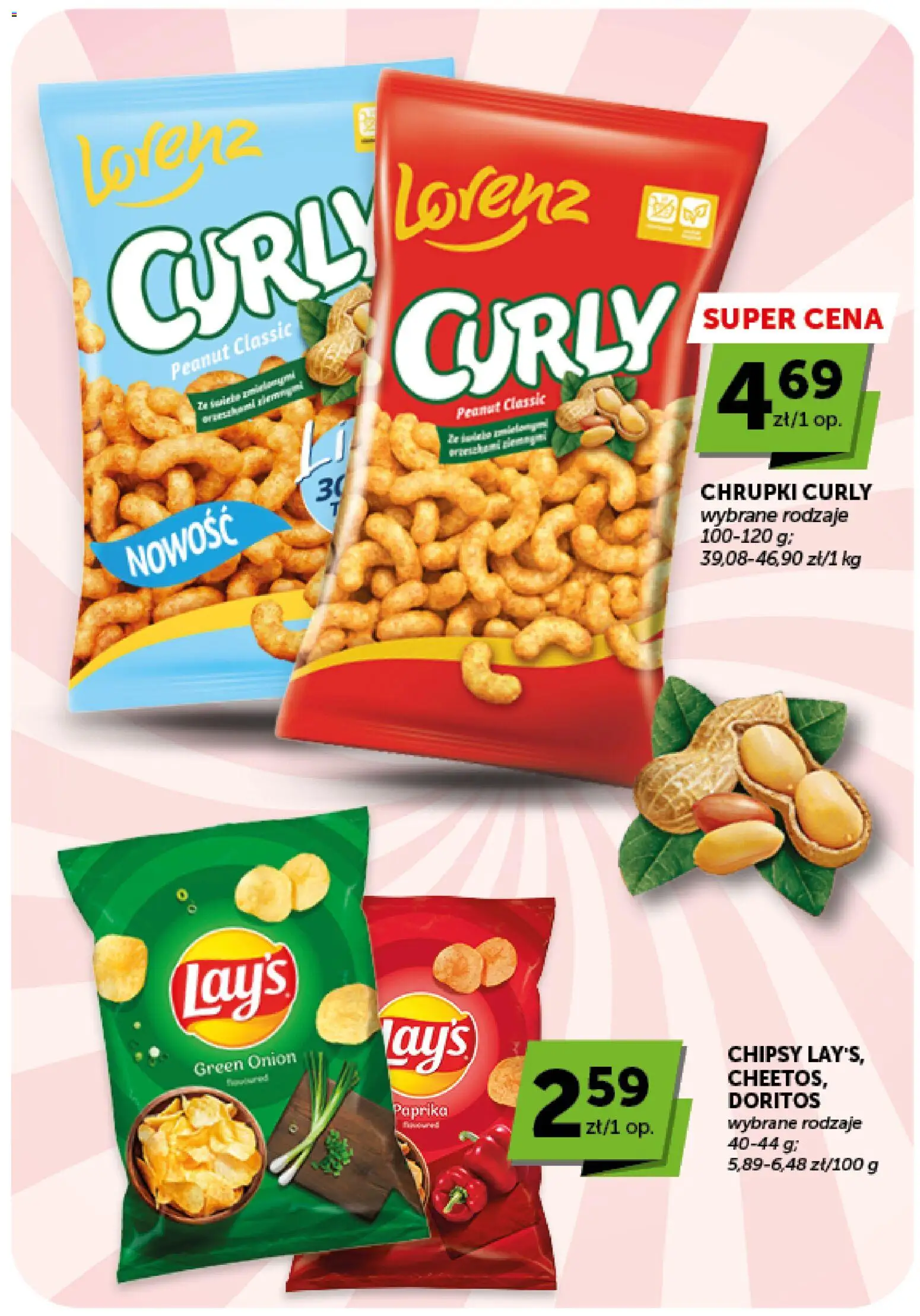 ABC gazetka - Market od 23.07.2026 | Strona: 24 | Produkty: Chipsy, Chrupki, Doritos