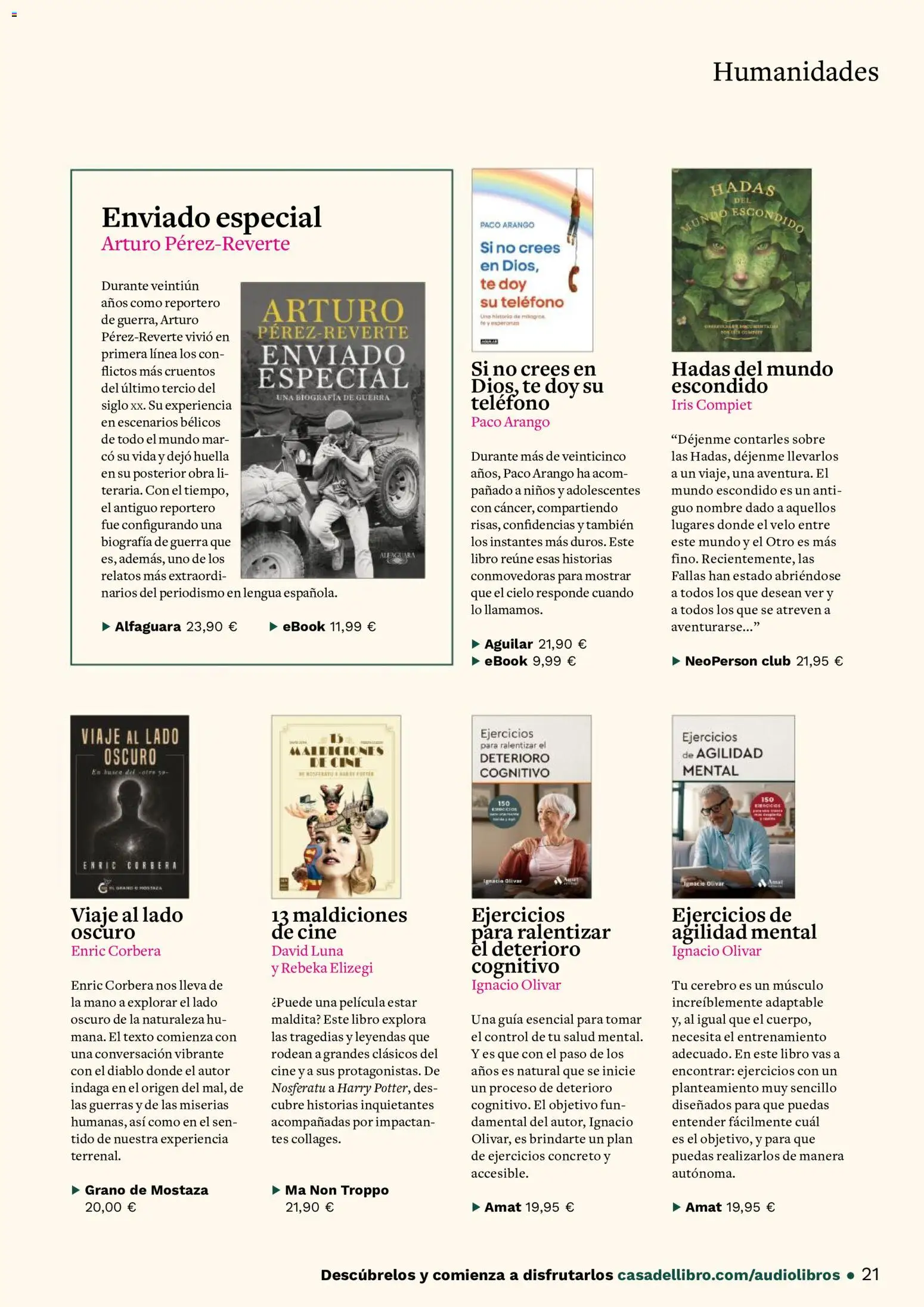 Casa del libro folleto Cat │ válido desde el 01/07/2026 | Página: 21 | Productos: Té, Teléfono