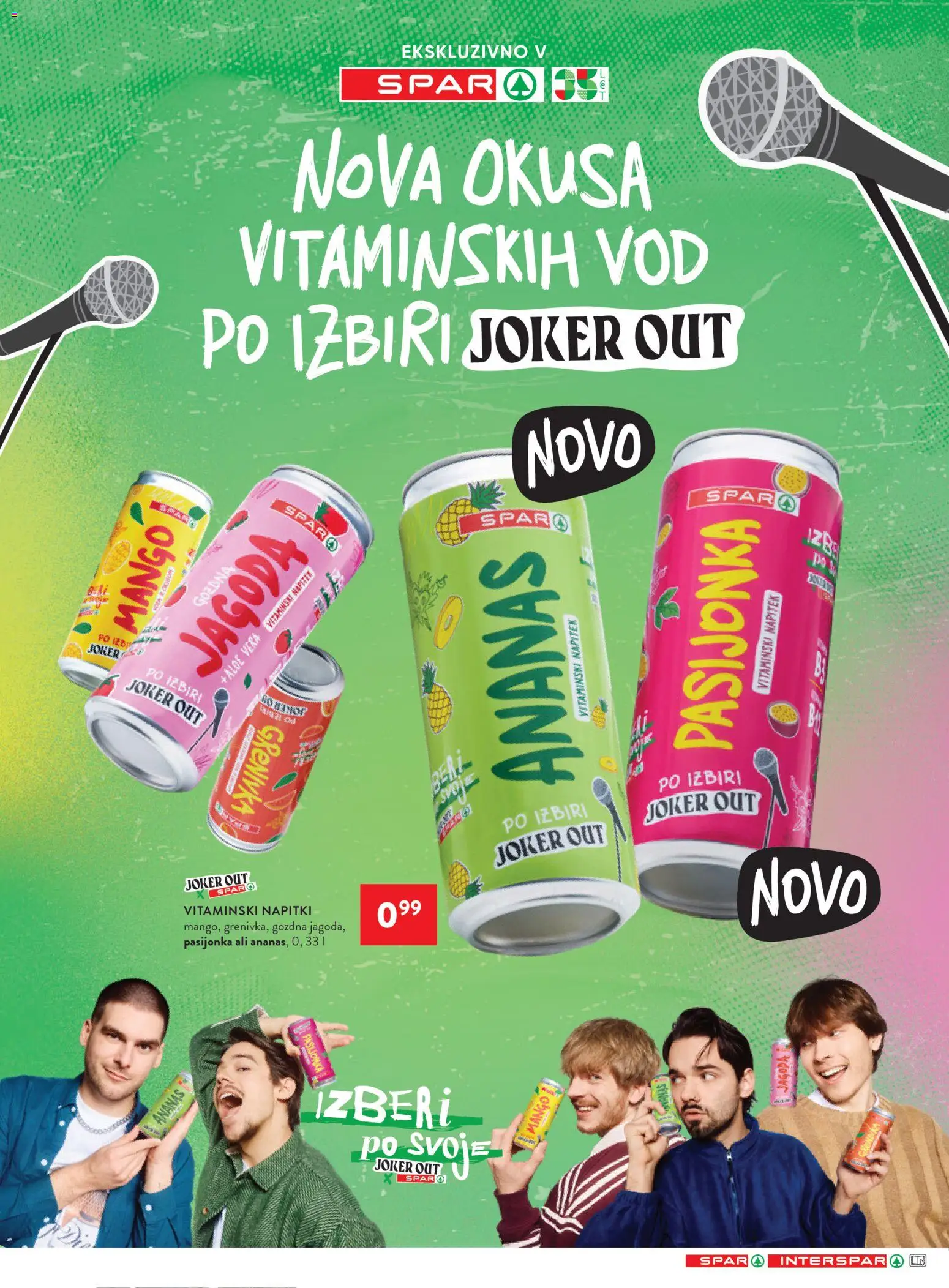 Novi Spar katalog ponudbe – veljaven od 26.08.2026 | Stran: 9 | Izdelki: Aloe Vera, Napitki, Ananas, Mango