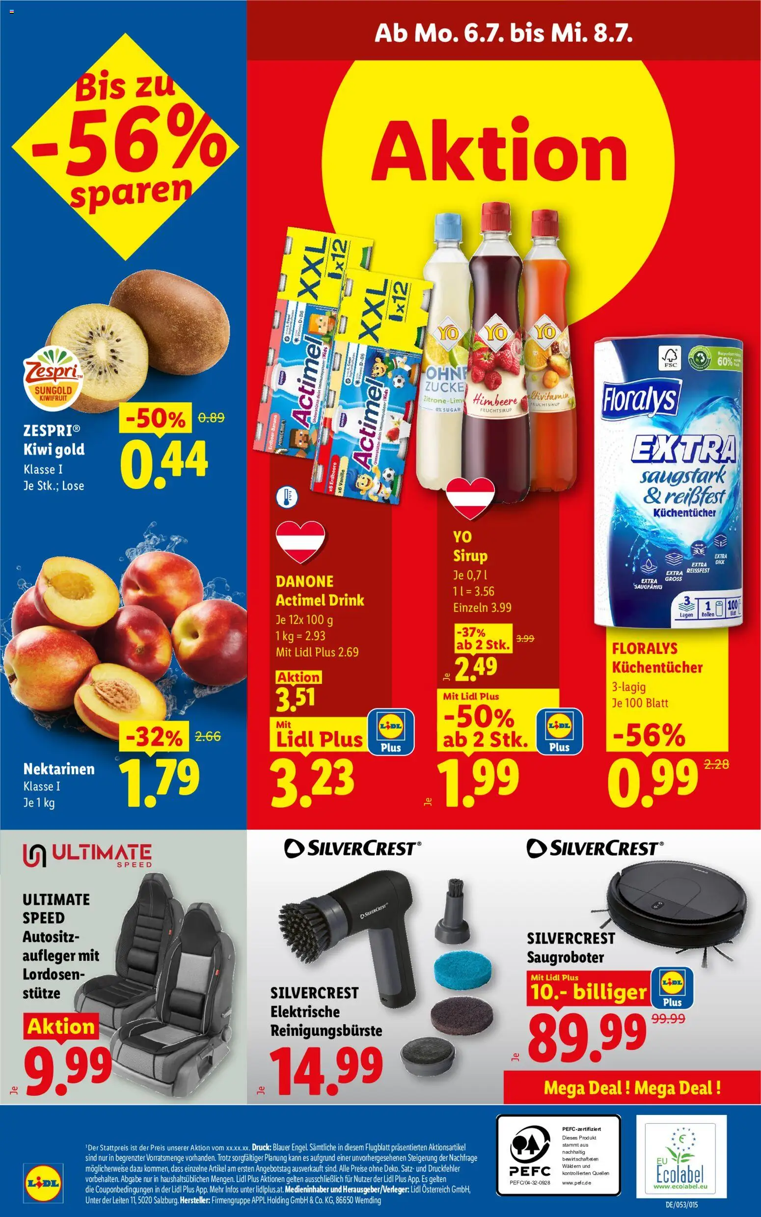 Lidl - Flugblatt gültig ab 02.07.2026 | Seite: 28 | Produkte: Kiwi, Himbeere