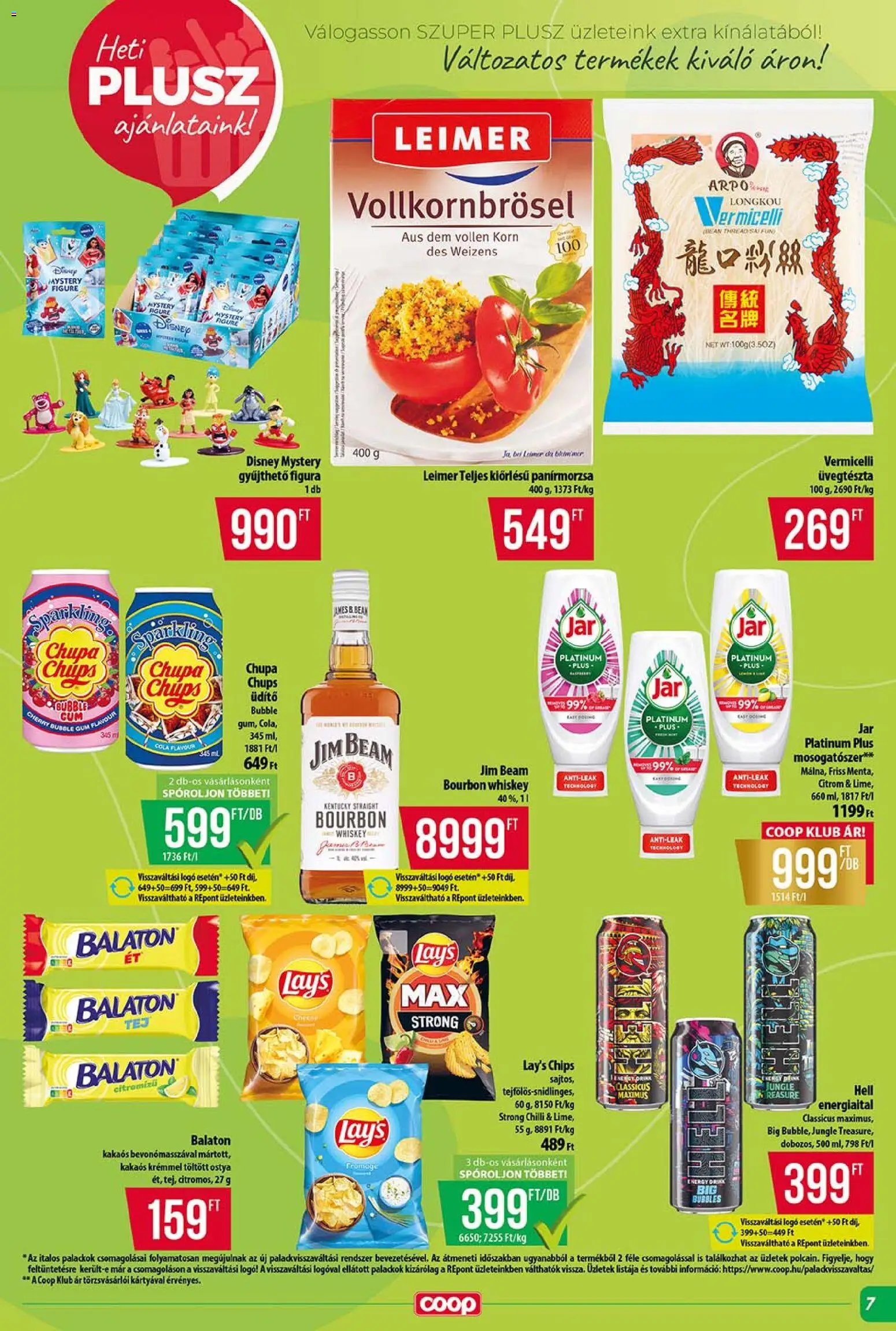 COOP akciós ujság - amely érvényes a következő dátumtól: 2026.09.17. | Oldal: 7