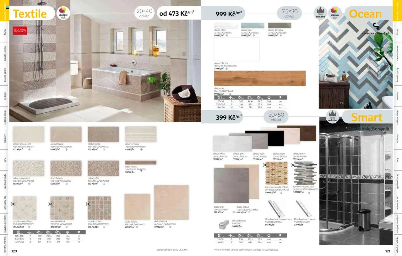Siko koupelny katalog Koupelny 2025/2026 od 14.10.2025 | Strana: 61 | Produkty: Osvětlení, Dlažba, Wc