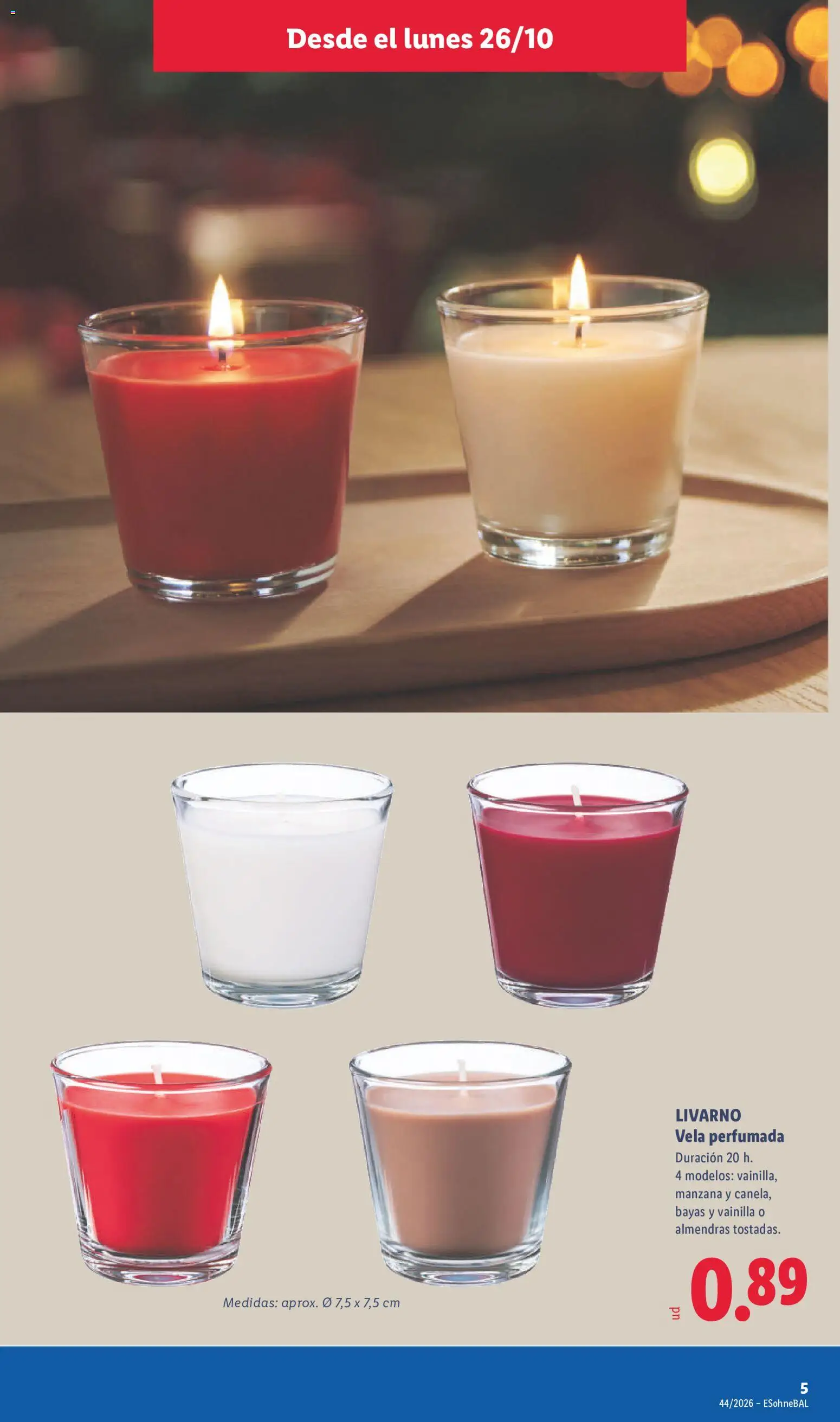 Lidl folleto de bazar │ válido desde el 26/10/2026 | Página: 15