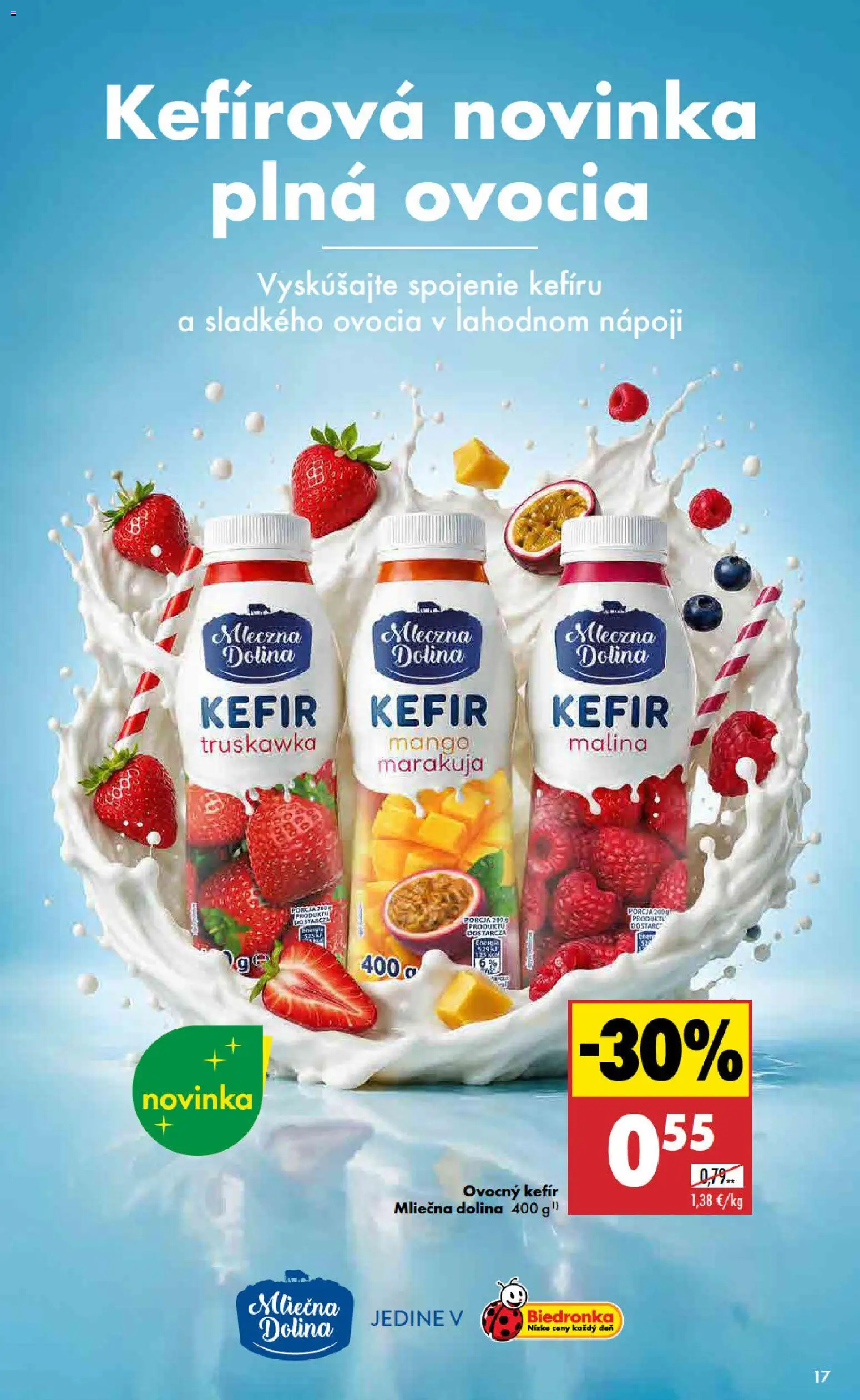 Nové Biedronka akcie – leták je platný od 30.07.2026 | Strana: 17 | Produkty: Mango