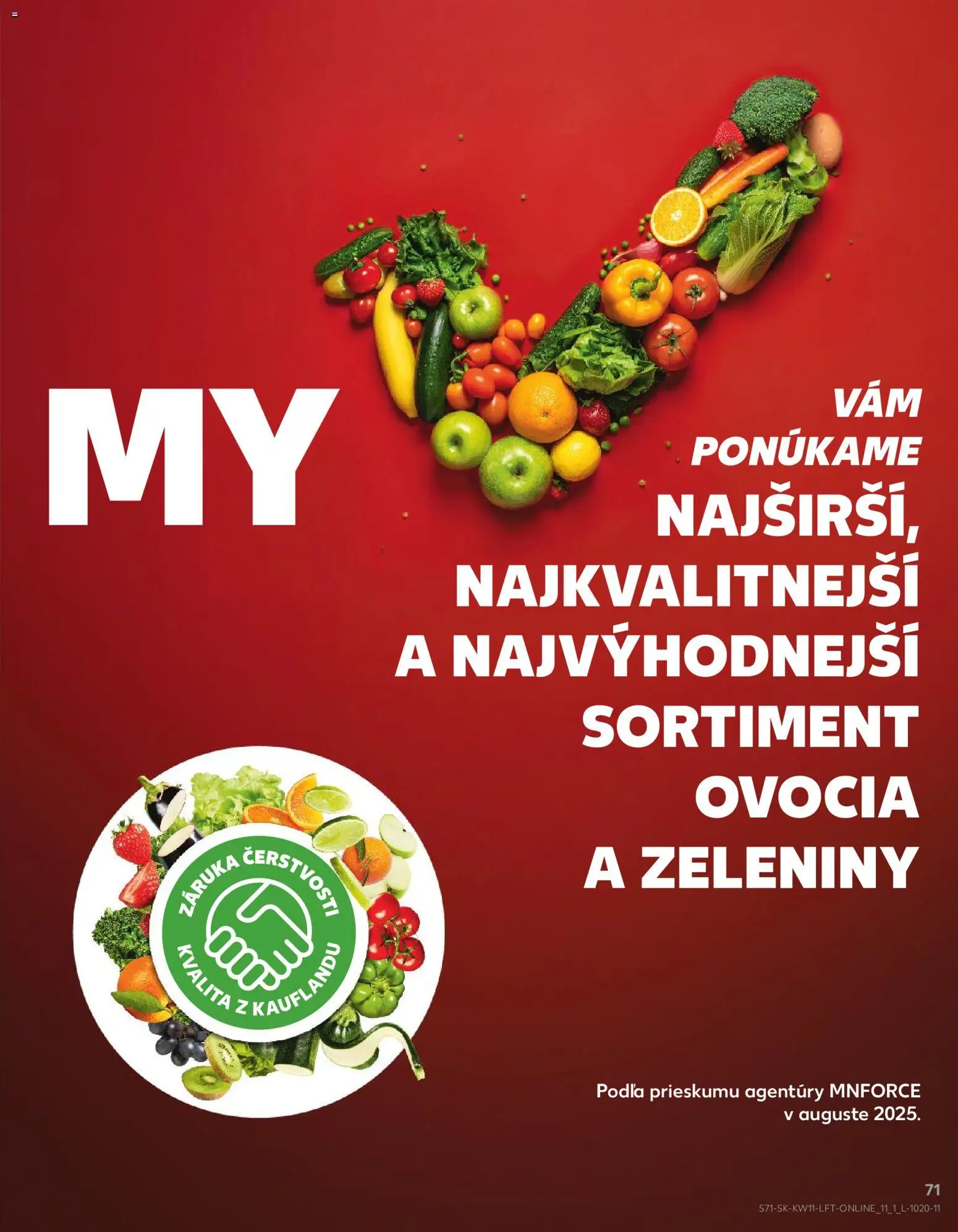 Nové Kaufland akcie – leták je platný od 12.03.2026 | Strana: 71
