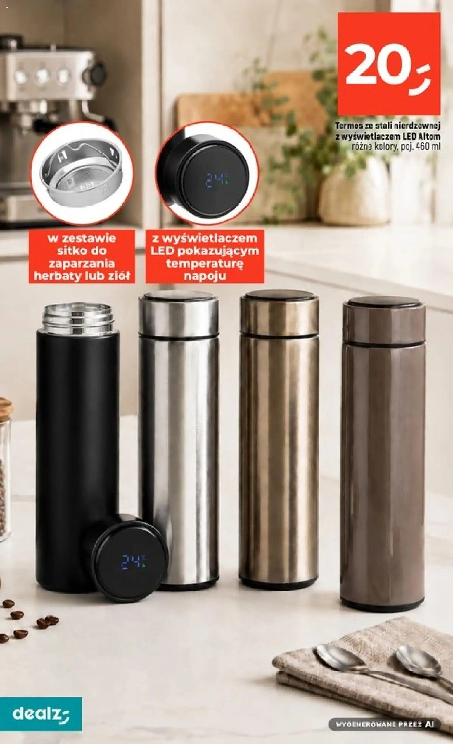 Dealz gazetka od 03.09.2026 | Strona: 38 | Produkty: Termos