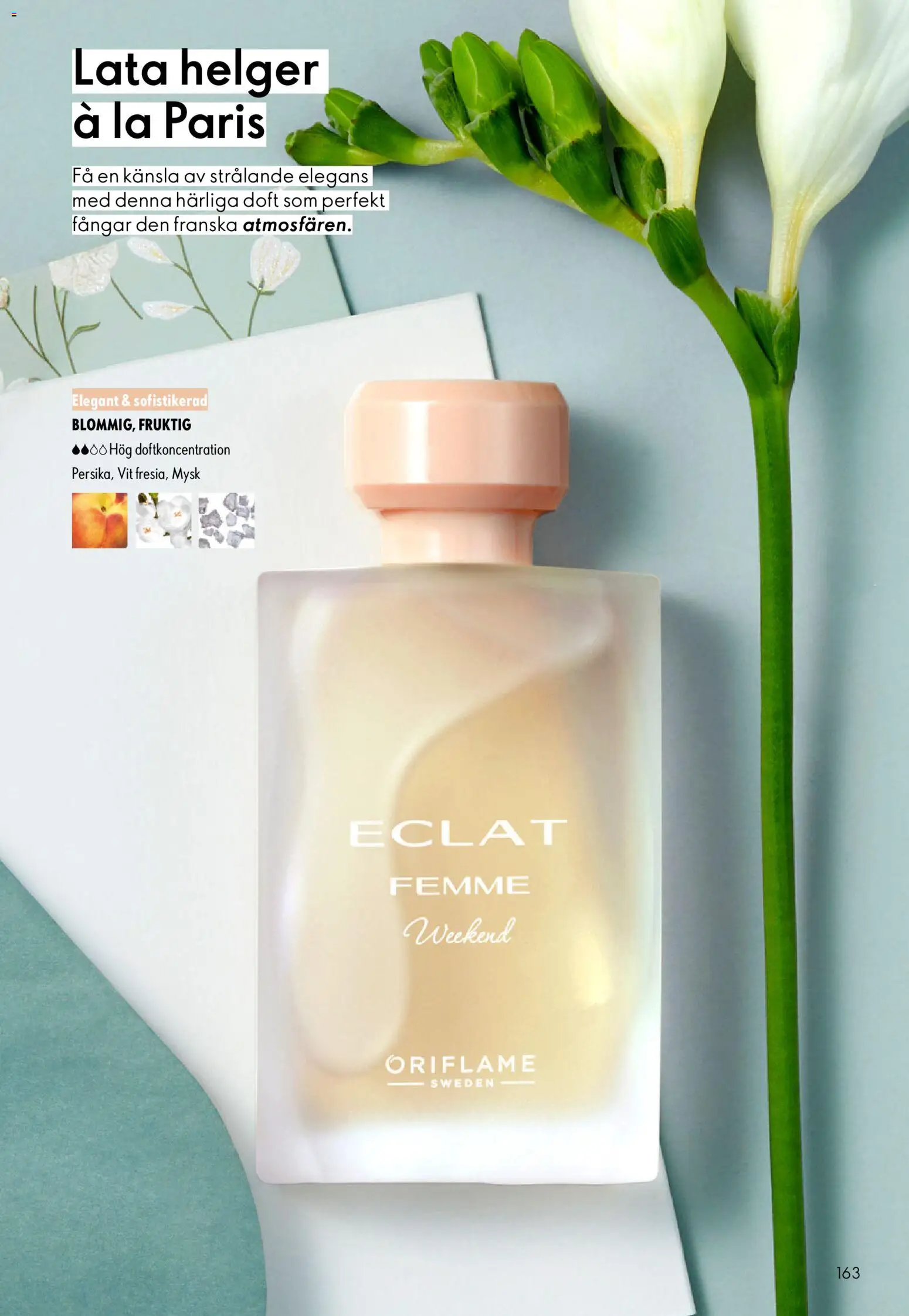 Oriflame reklamblad aktuell från 11.03.2026 | Sida: 163 | Produkter: Doft