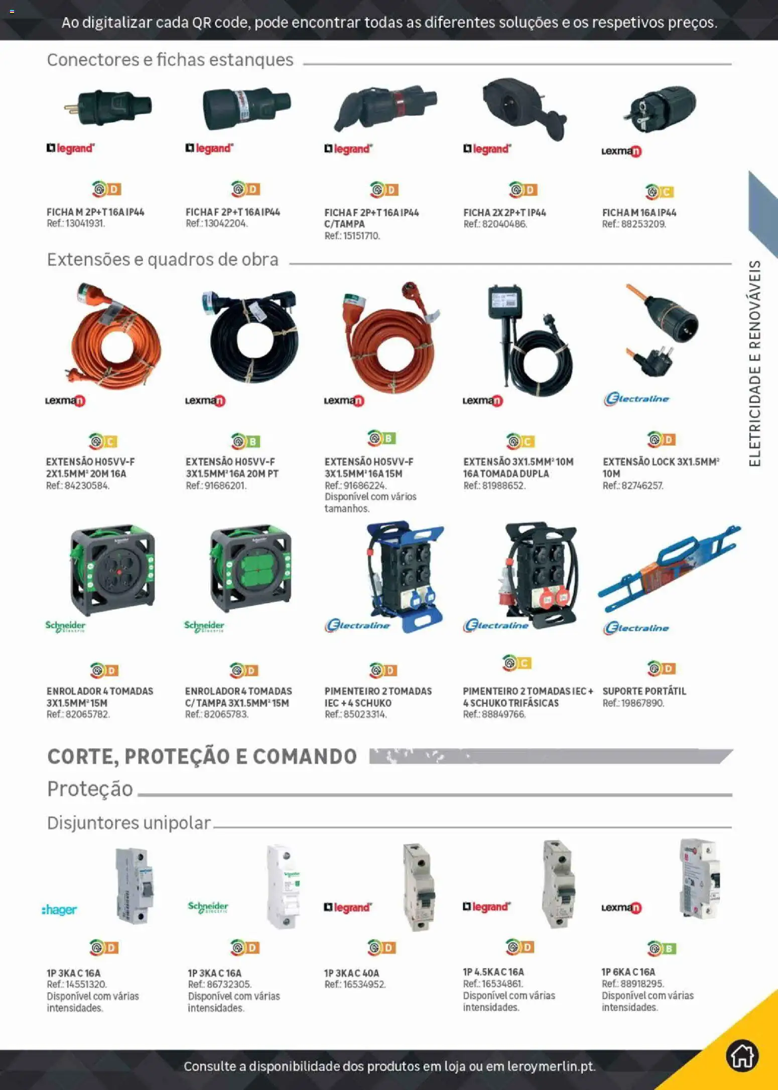Leroy Merlin Catálogo Pro │ válido de 09.06.2026 | Página: 57 | Produtos: Tomada