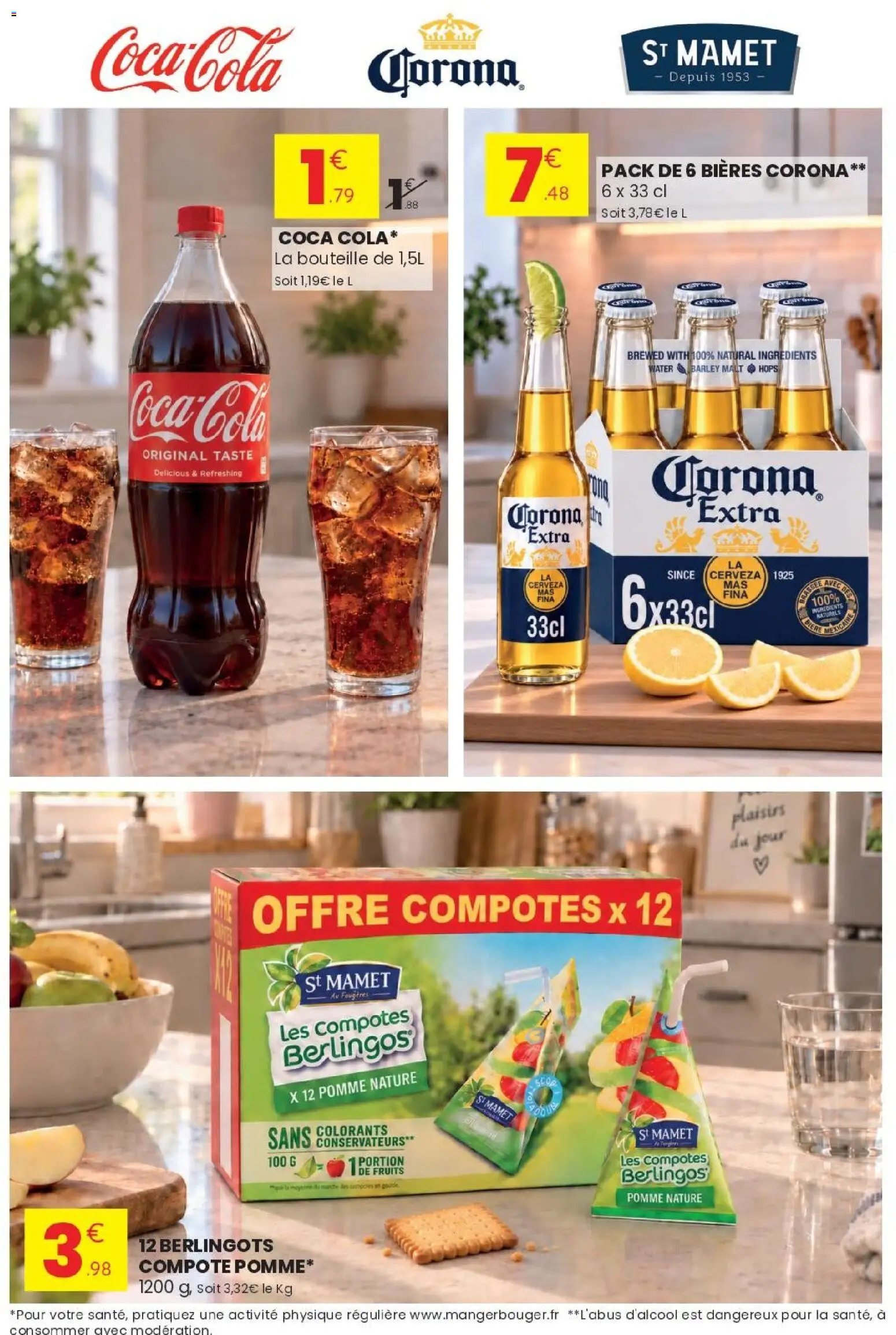 {H1} | Page: 13 | Produits: Coca, Ingrédients, Pomme, Coca cola