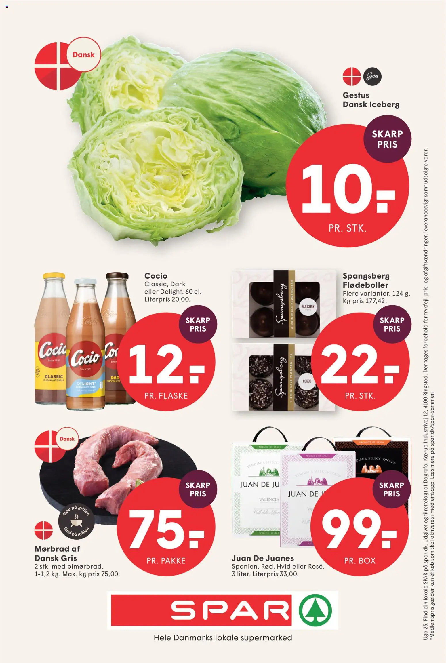 Spar tilbudsavis – gyldig fra 29.05.2026 | Side: 22 | Produkter: Flødeboller, Søm