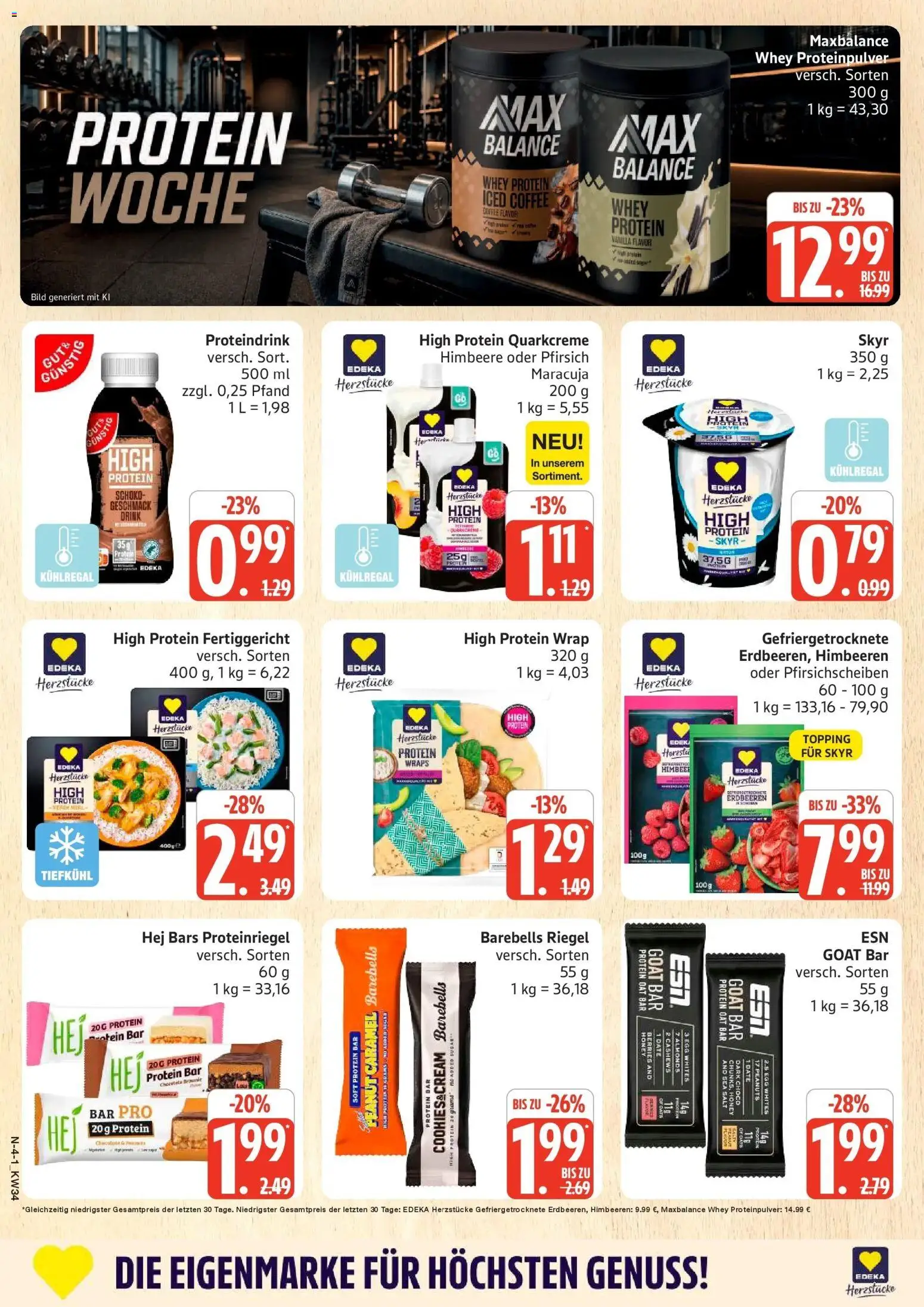 Marktkauf Prospekt Cuxhaven (ab 17.08.2026) » Angebote online | Seite: 4 | Produkte: Himbeeren, Pfirsich, Himbeere, Erdbeeren