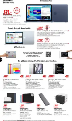 Interdiscount aktionen ab 17.08.2026 gültig | Seite: 14 | Produkte: Deckel, Apple, Macbook, Usb