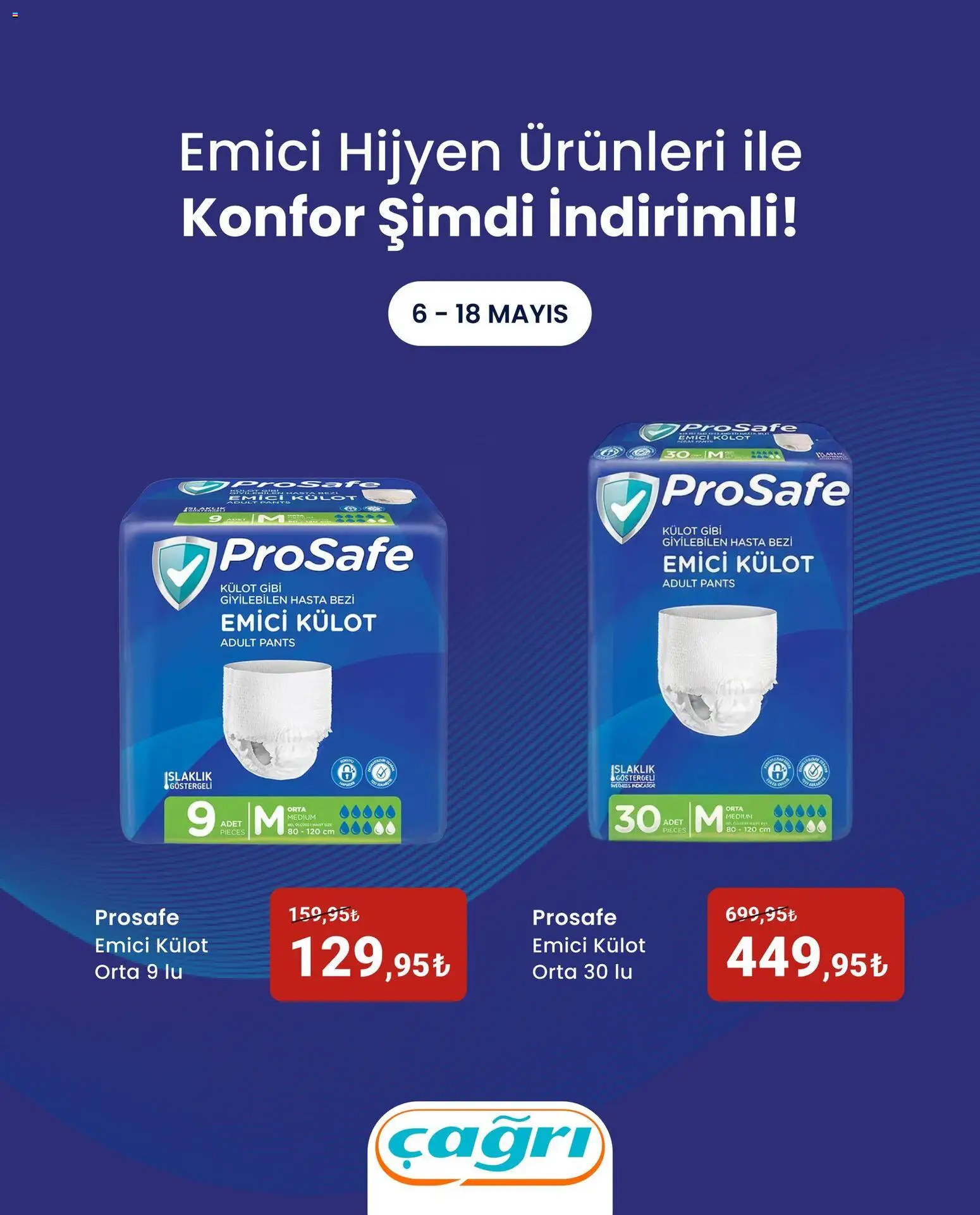 Çağrı Market İndirim - 06.05.2026 tarihinden itibaren geçerlidir | Sayfa: 1 | Ürünler: Külot