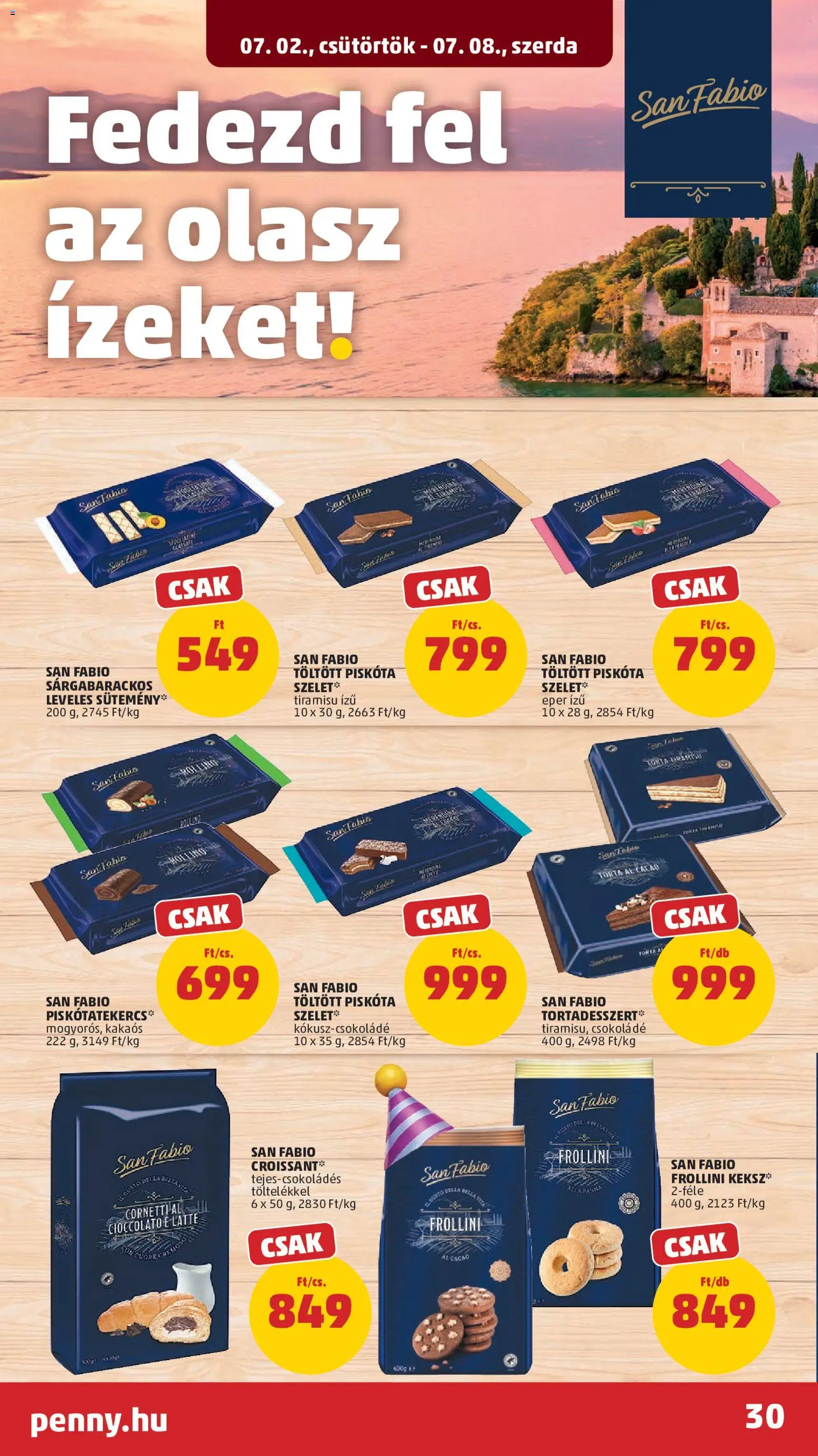 PENNY akciós ujság - amely érvényes a következő dátumtól: 2026.07.02. | Oldal: 34