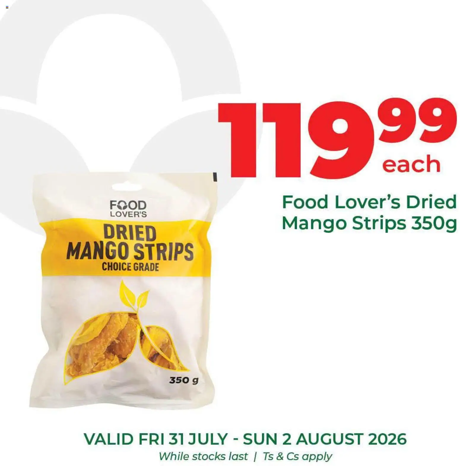 New Food Lover's Market catalogue – valid from 31/07/2026 | Page: 2 | Products: Mango