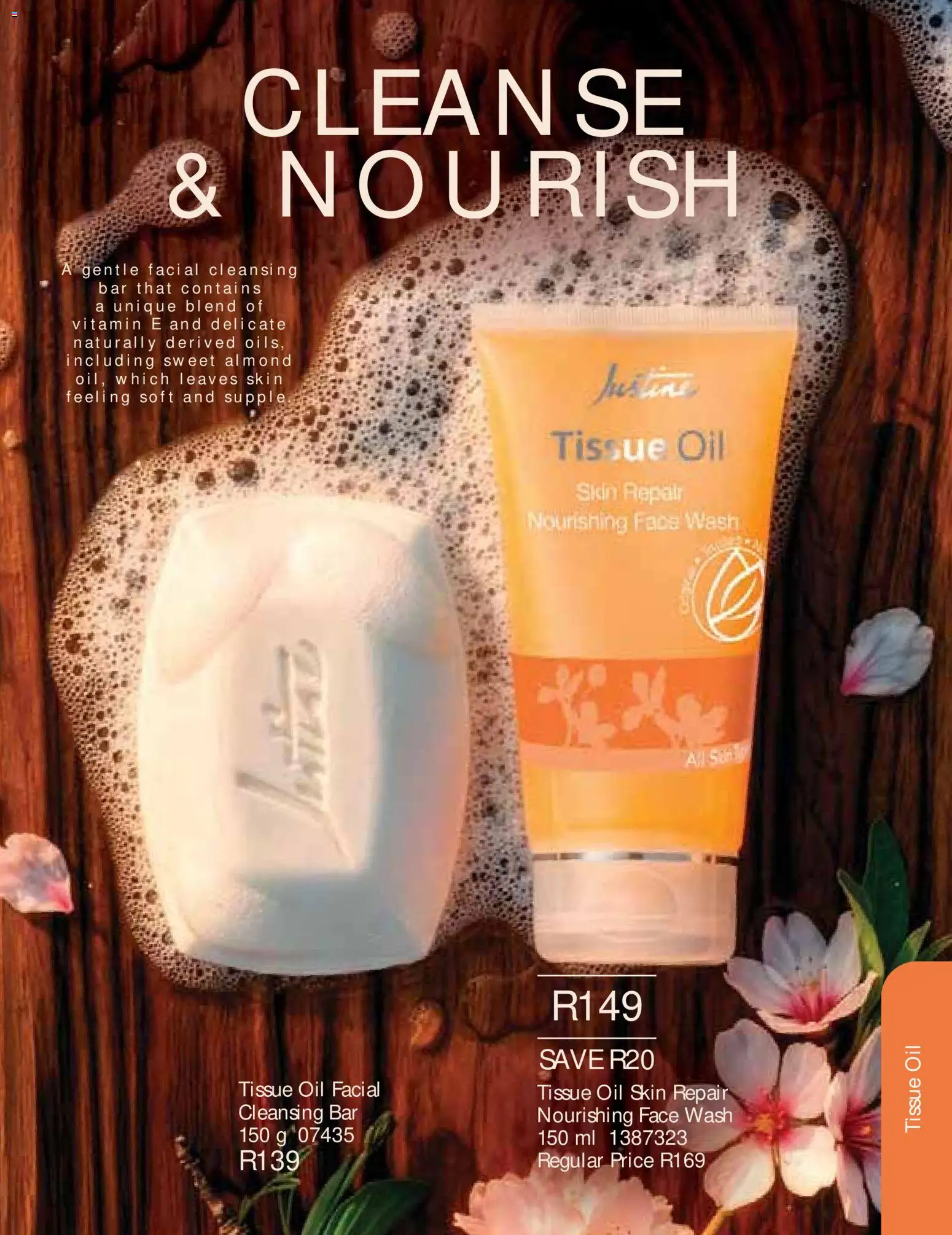 New Justine catalogue – valid from 01/08/2026 | Page: 114 | Products: Tissue oil, Oil
