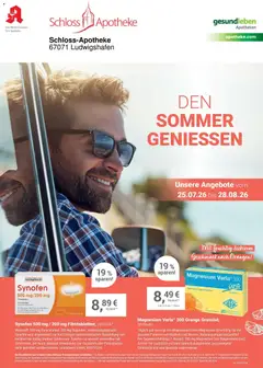 Angebote - Ihre Apotheke vor Ort: Jetzt alle Angebote auch online entdecken! ab 25.07.2026 gültig