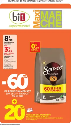 bi1 - Prévisualisation de bi1 Catalogue maxi marché valide à partir de 15/09/2026