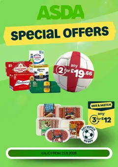 Preview of Weekly offers Asda valid from 23/06/2026