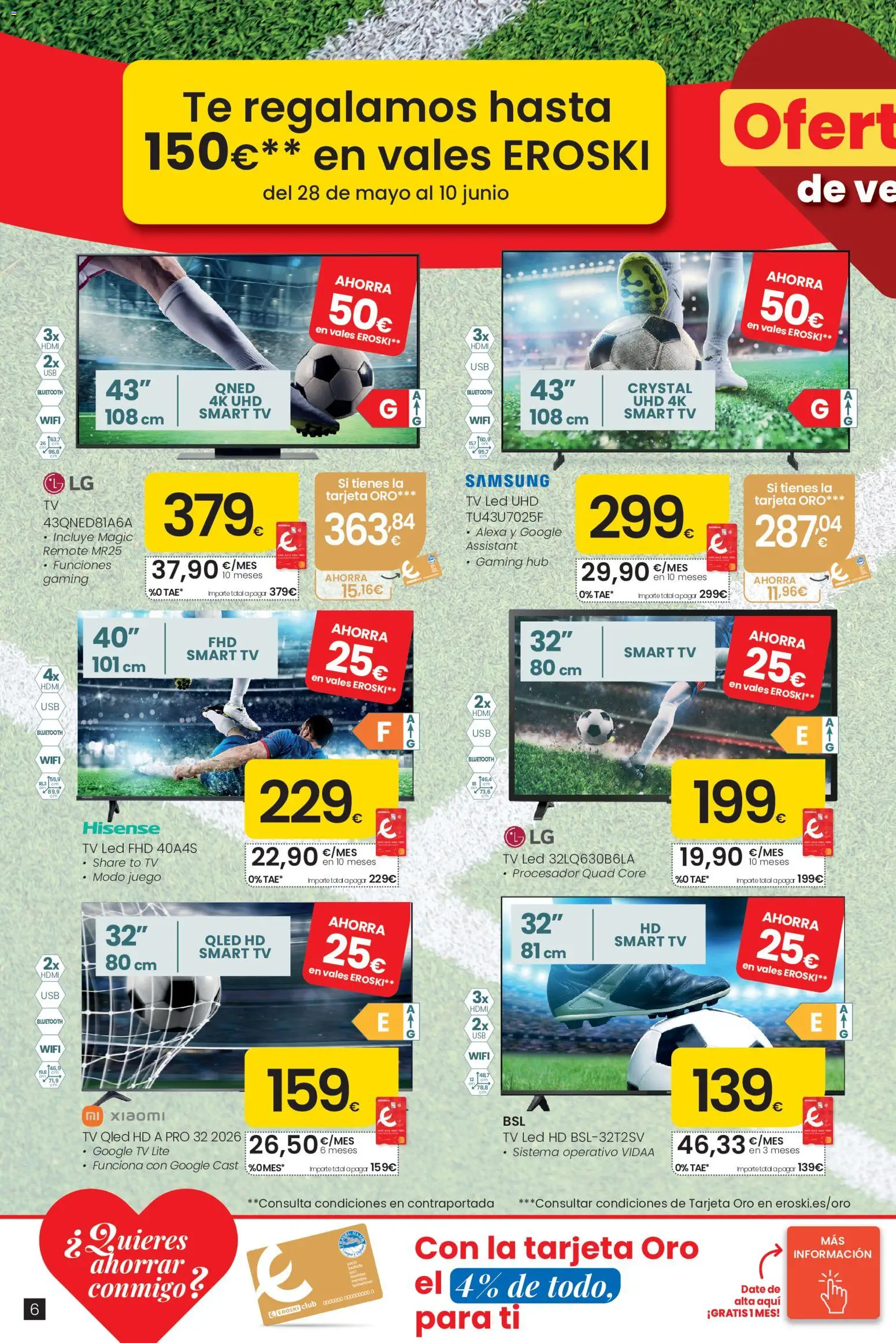 Eroski Ofertones de verano │ válido desde el 28.05.2026 | Página: 6 | Productos: Té