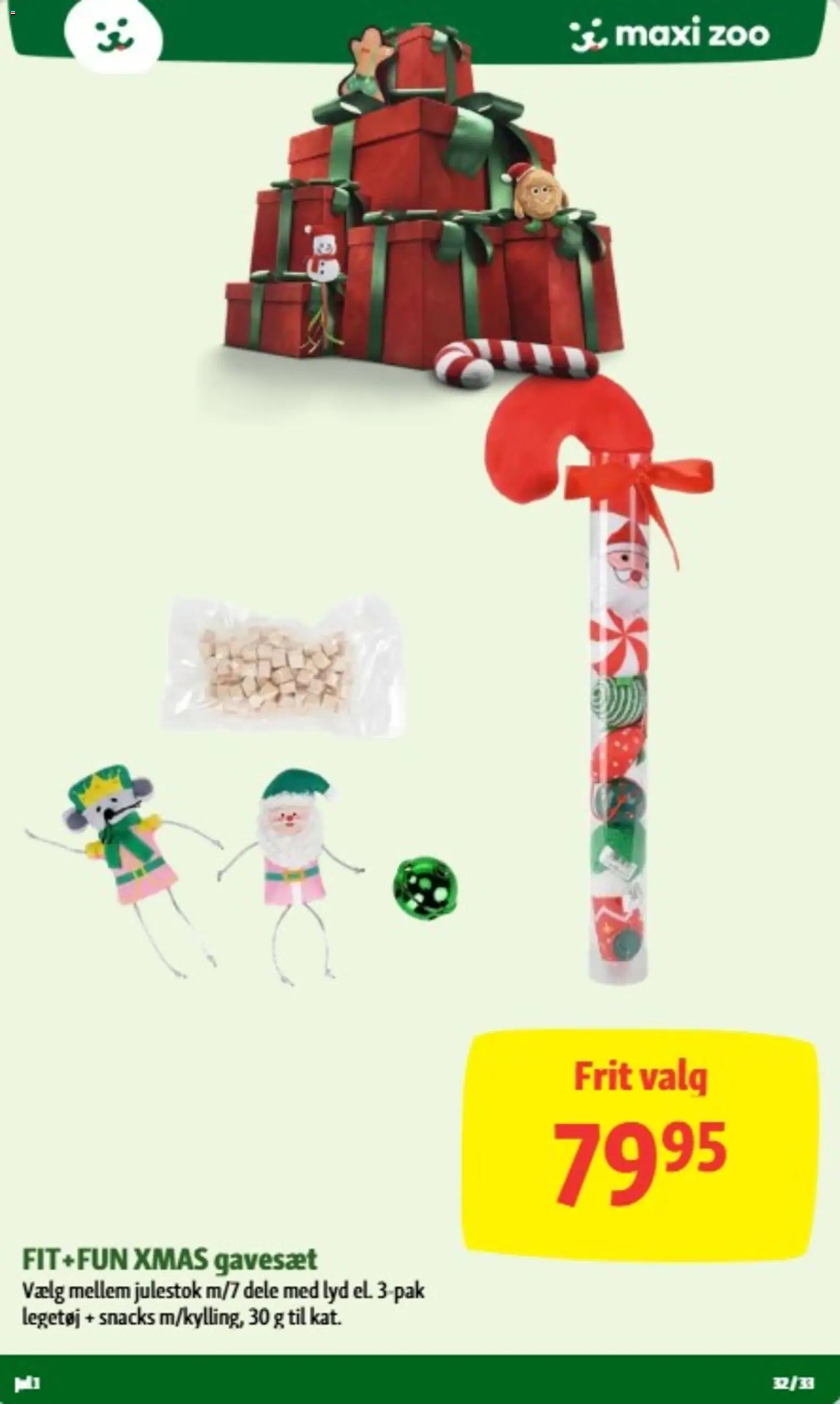 Maxi Zoo tilbudsavis – gyldig fra 14/10/2026 | Side: 32 | Produkter: Snacks, Lyd