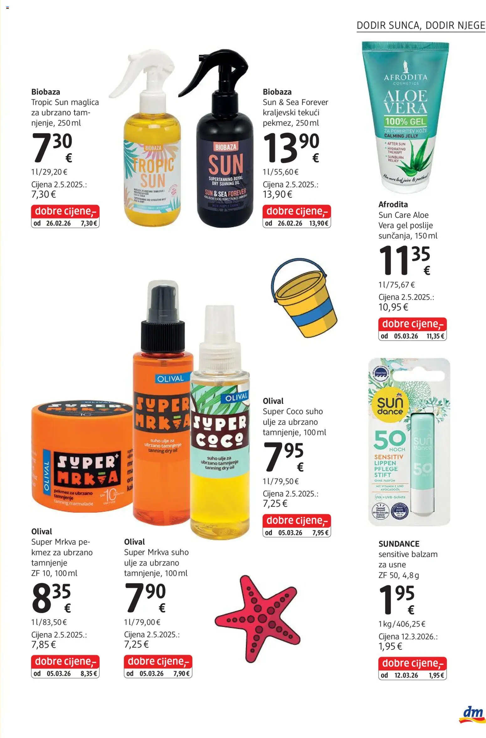 DM katalog | vrijedi od 01.07.2026 | Stranica: 5 | Proizvodi: Pekmez, Ulje, Mrkva